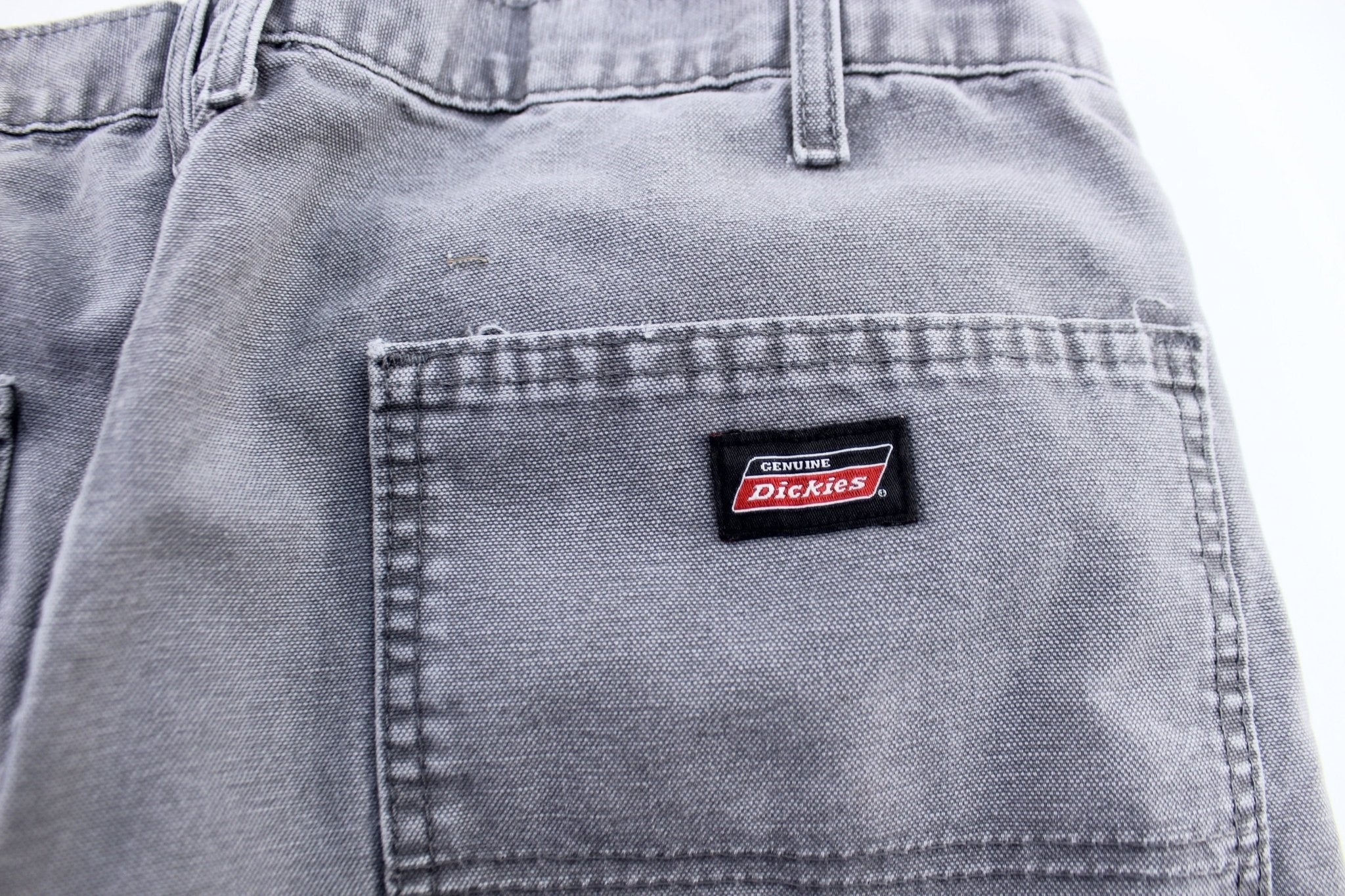 Dickie's Logo Patch Grey Pants - Image 3