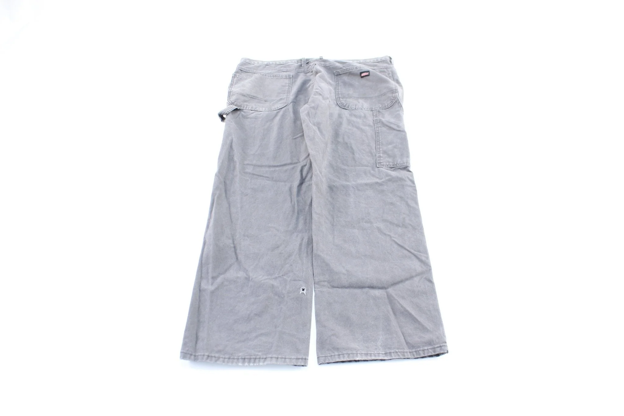 Dickie's Logo Patch Grey Workwear Pants - Image 2