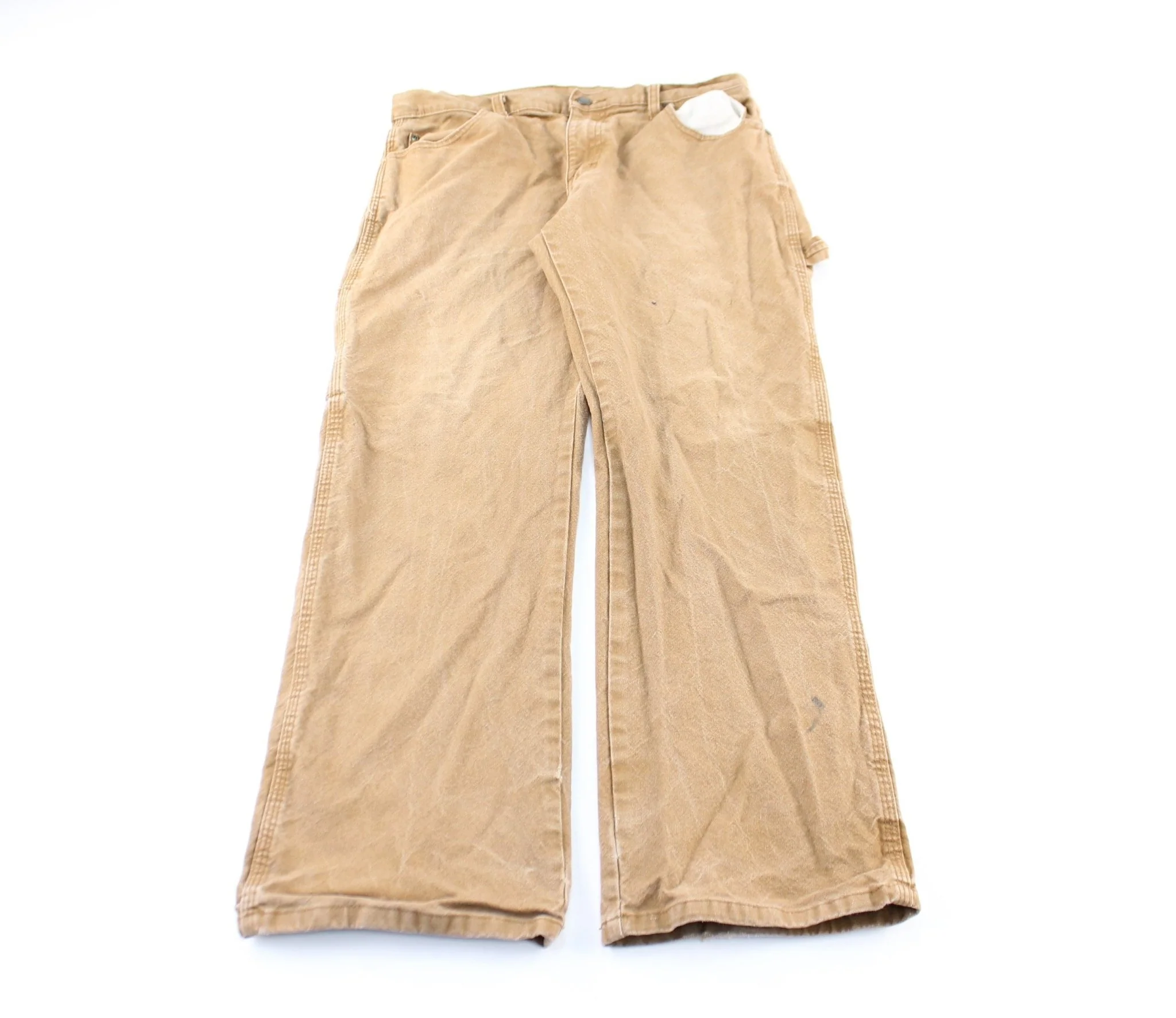 Dickie's Logo Patch Khaki Workwear Pants