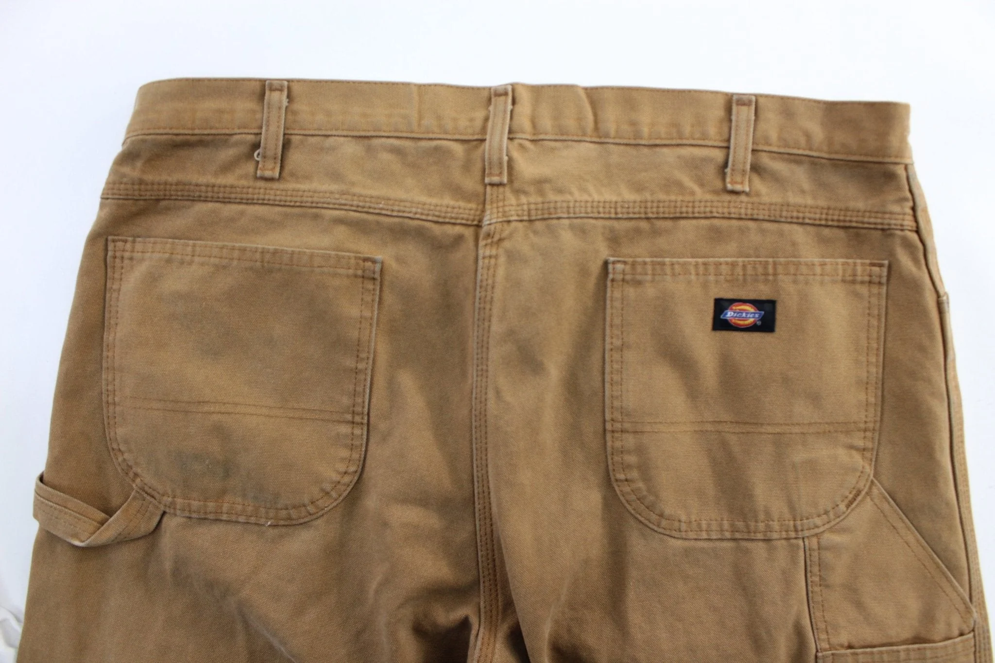 Dickie's Logo Patch Tan Carpenter Pants - Image 3
