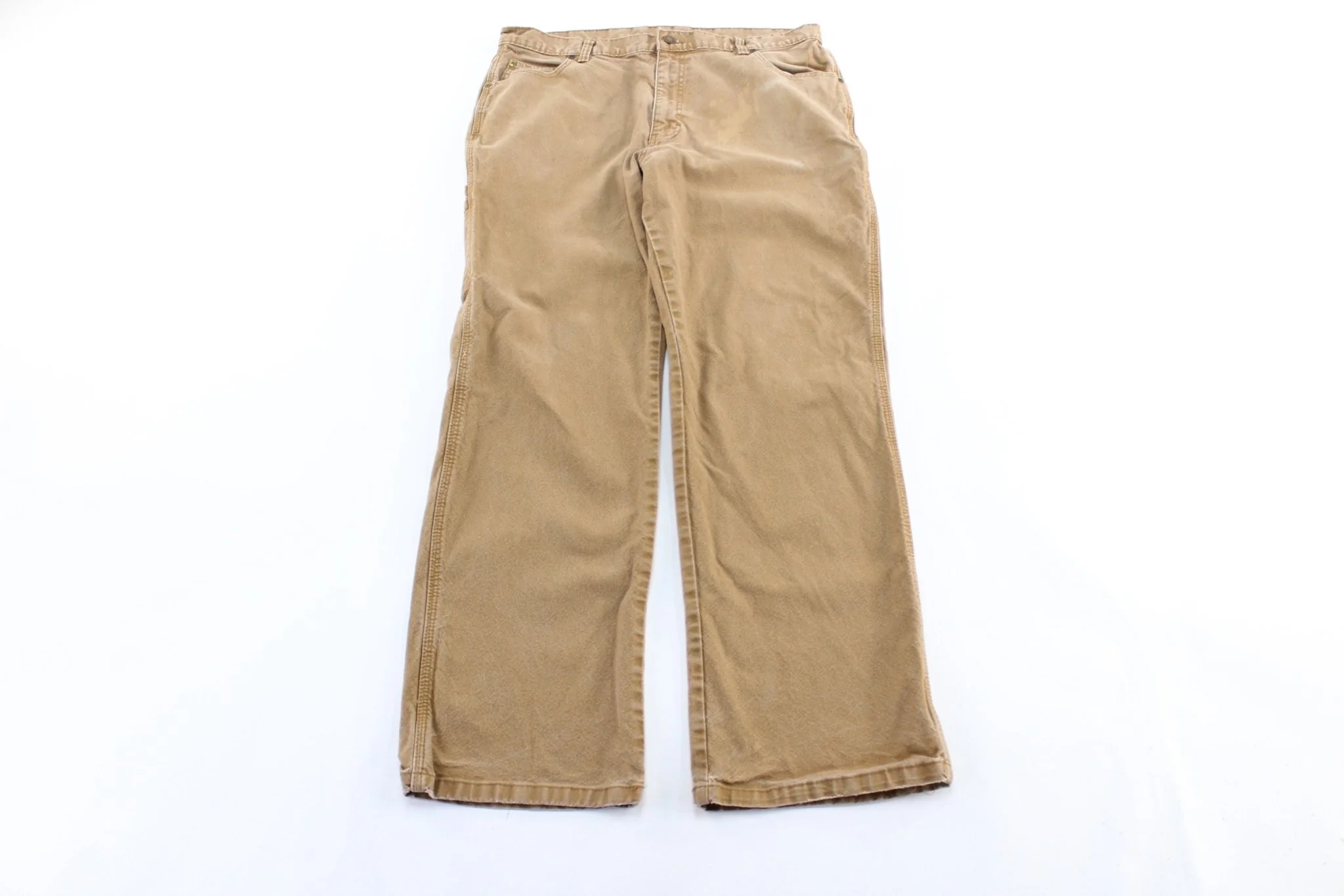 Dickie's Logo Patch Tan Carpenter Pants