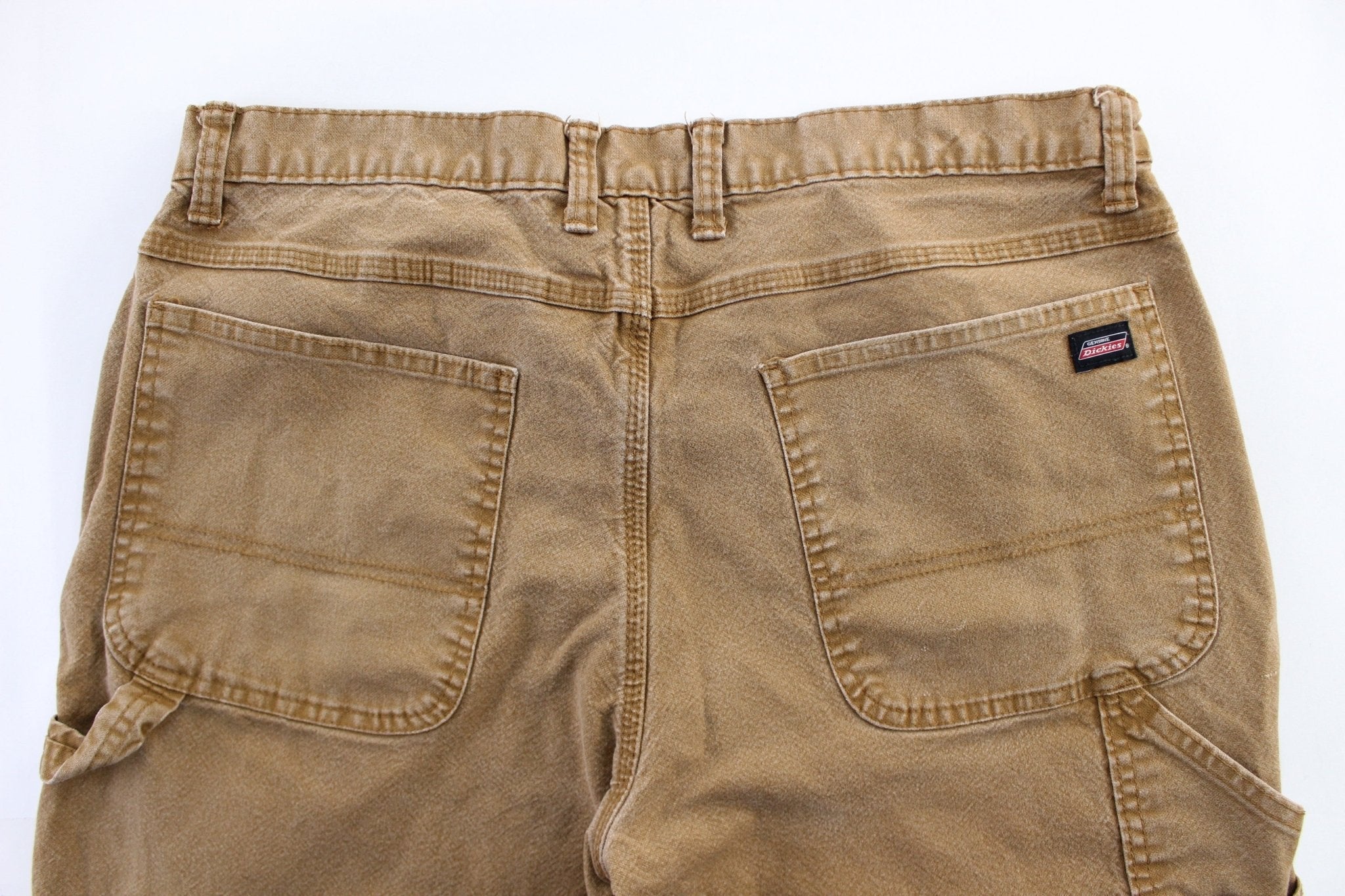 Dickie's Logo Patch Tan Carpenter Pants - Image 3