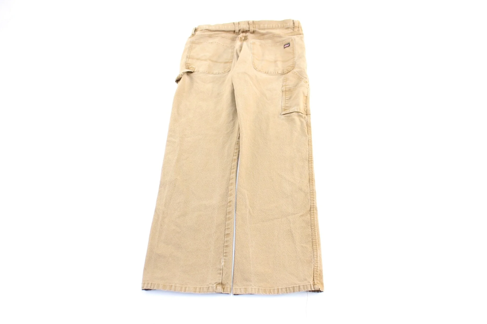 Dickie's Logo Patch Tan Carpenter Pants - Image 2
