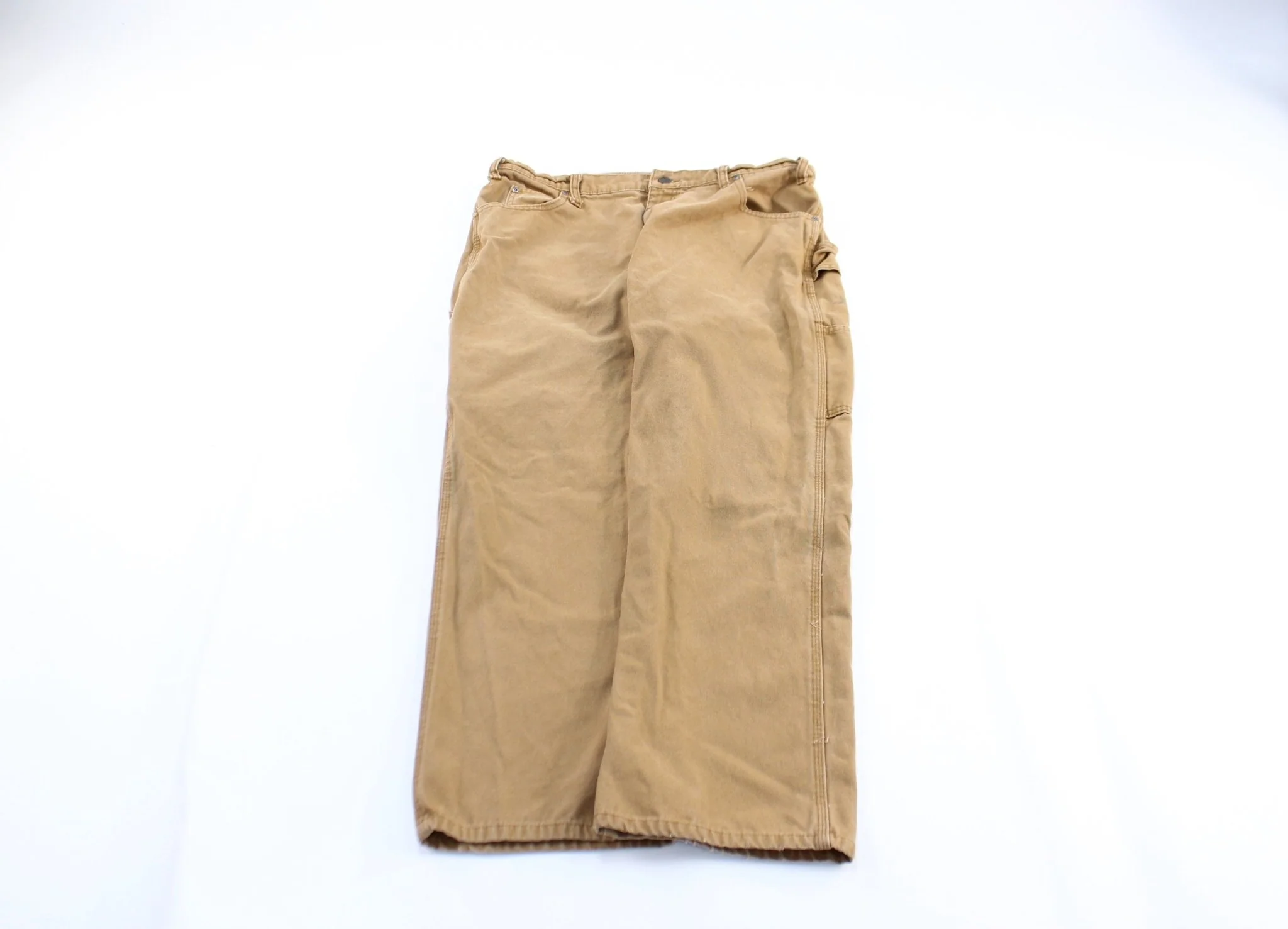 Dickie's Logo Patch Tan Carpenter Pants