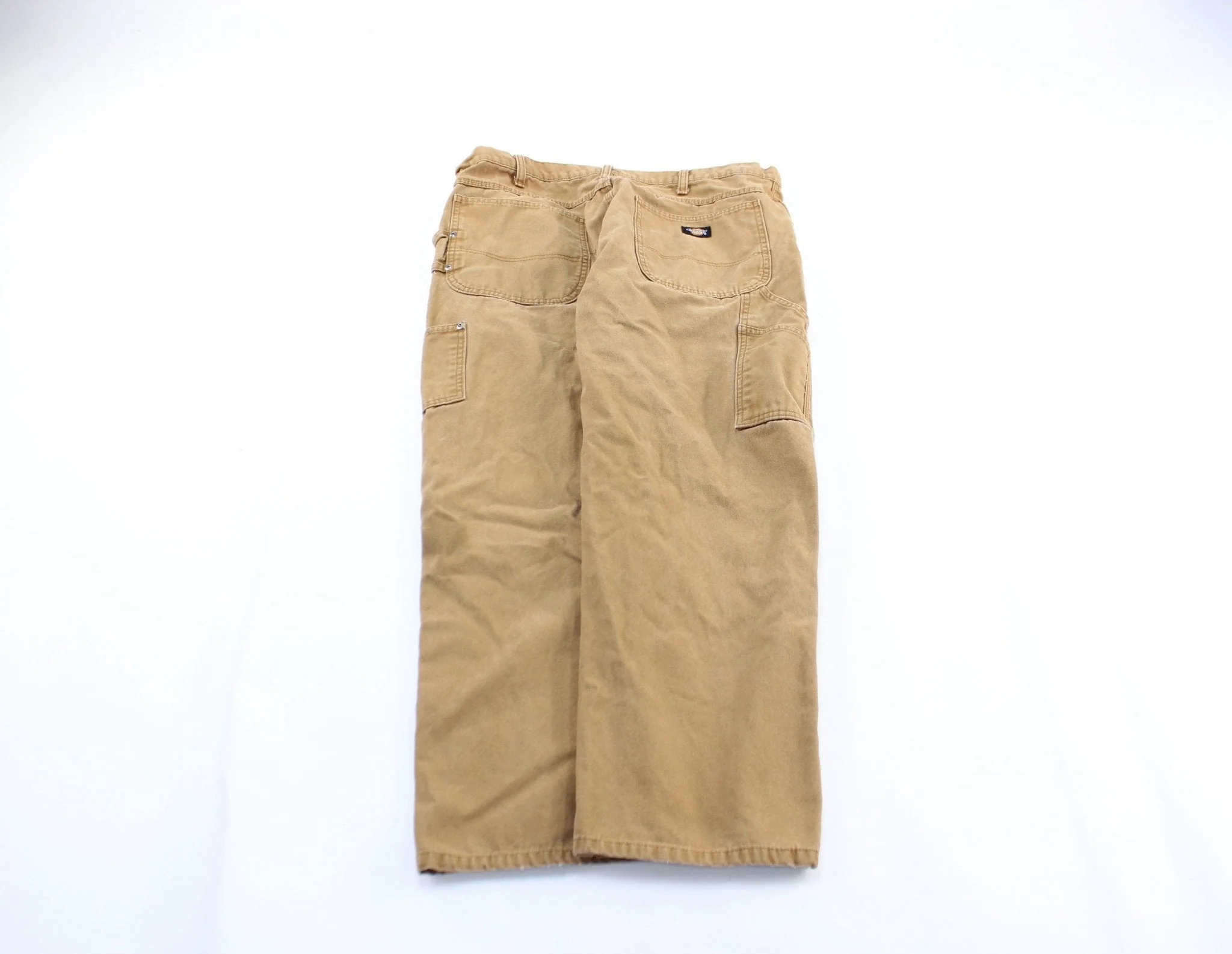 Dickie's Logo Patch Tan Carpenter Pants - Image 2