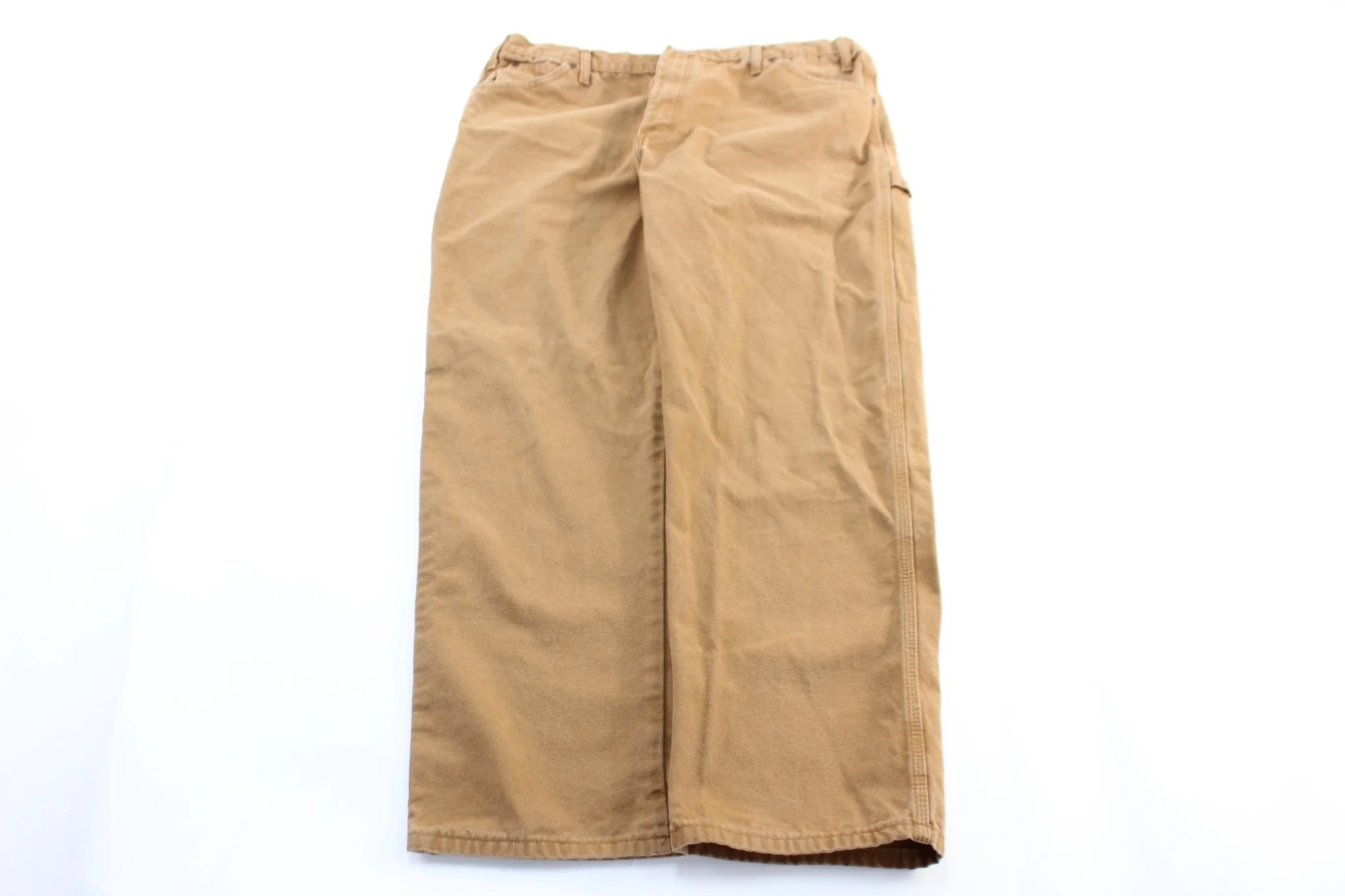 Dickie's Logo Patch Tan Carpenter Pants