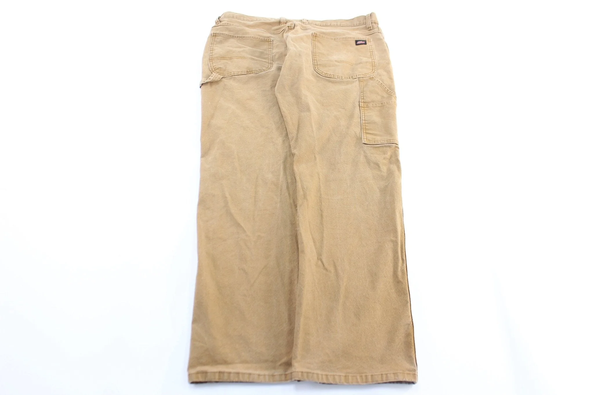Dickie's Logo Patch Tan Carpenter Pants - Image 2