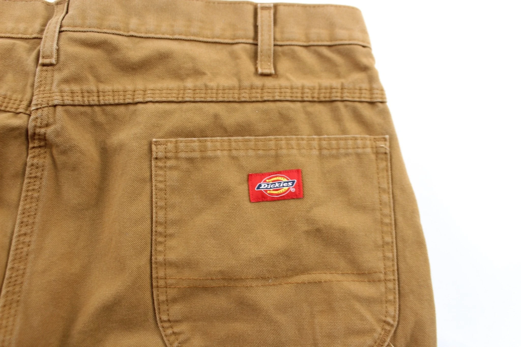 Dickie's Logo Patch Tan Carpenter Pants - Image 3