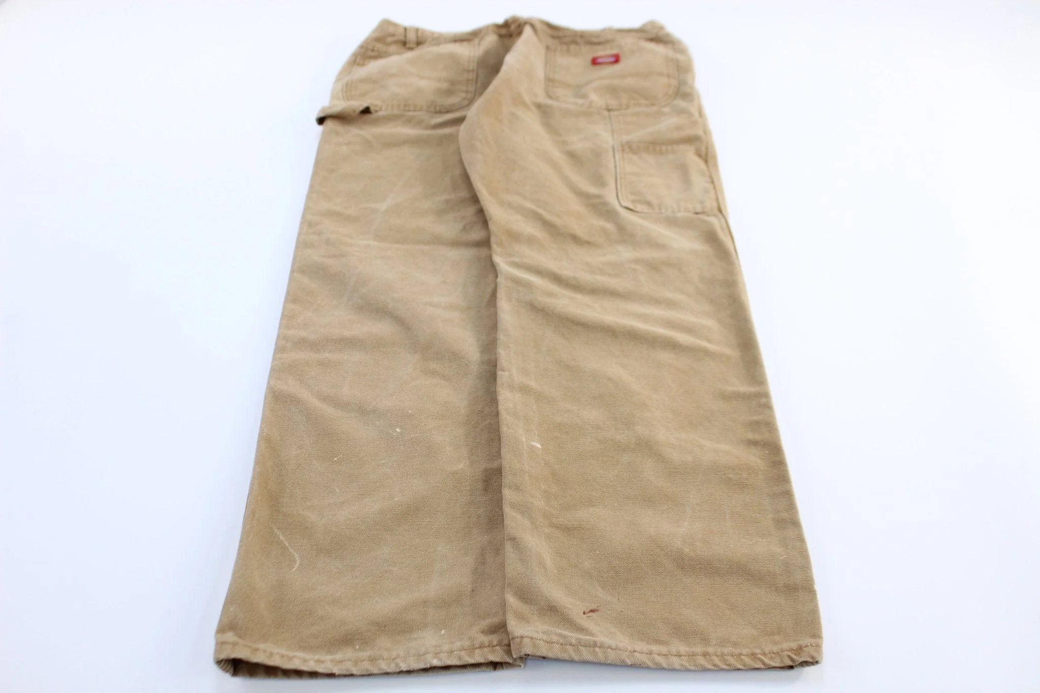 Dickie's Logo Patch Tan Carpenter Pants - Image 2