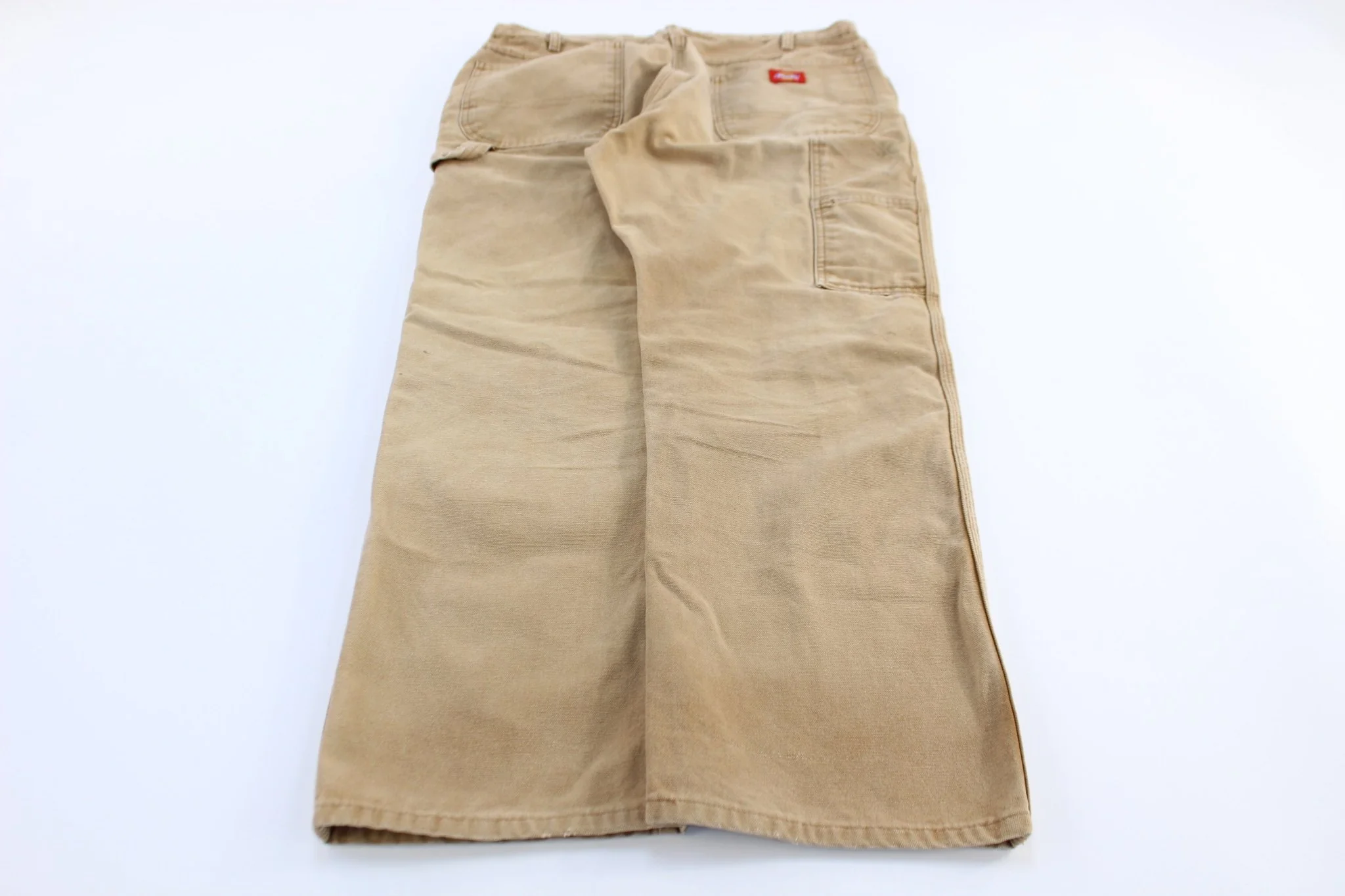 Dickie's Logo Patch Tan Carpenter Pants