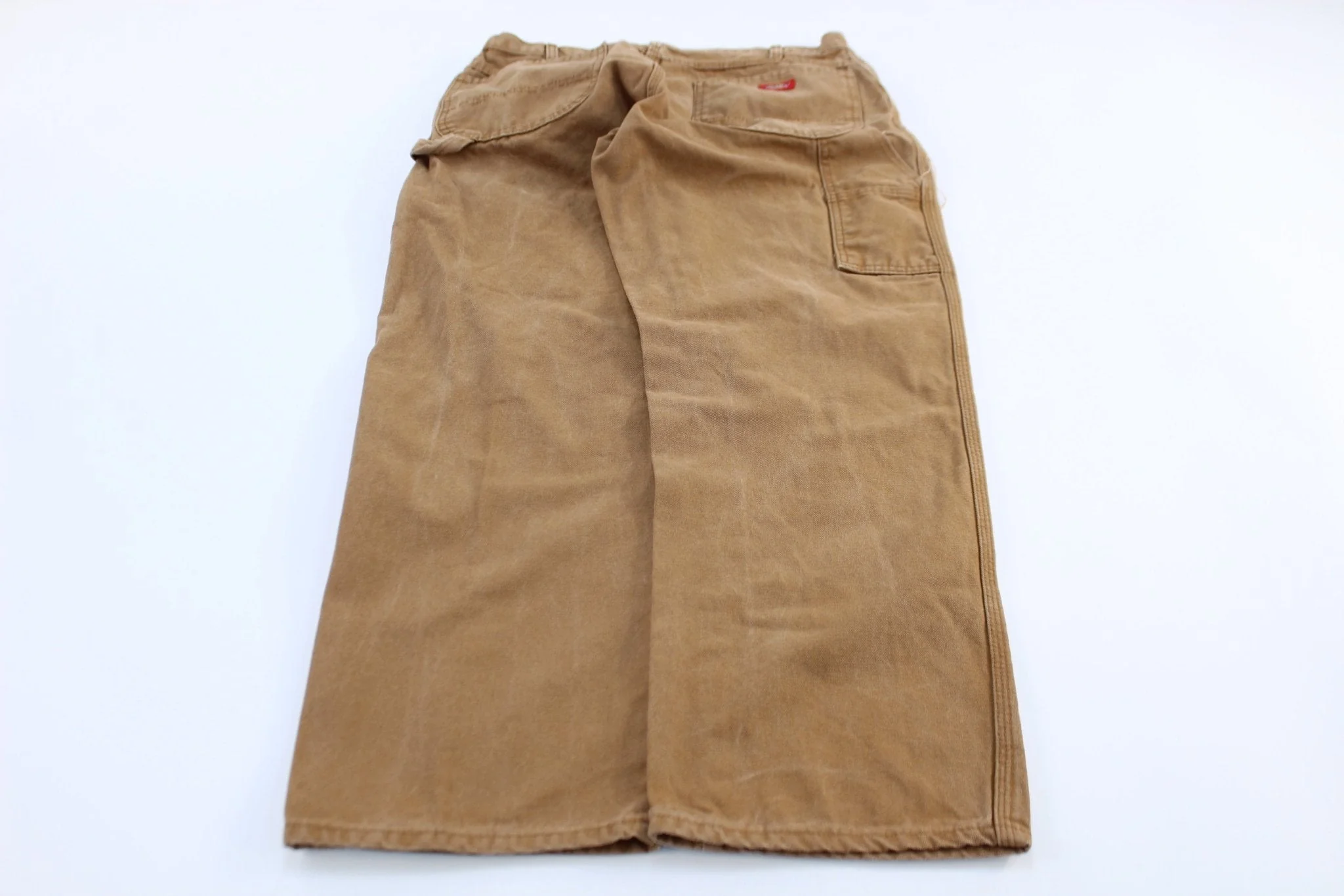 Dickie's Logo Patch Tan Carpenter Pants - Image 2
