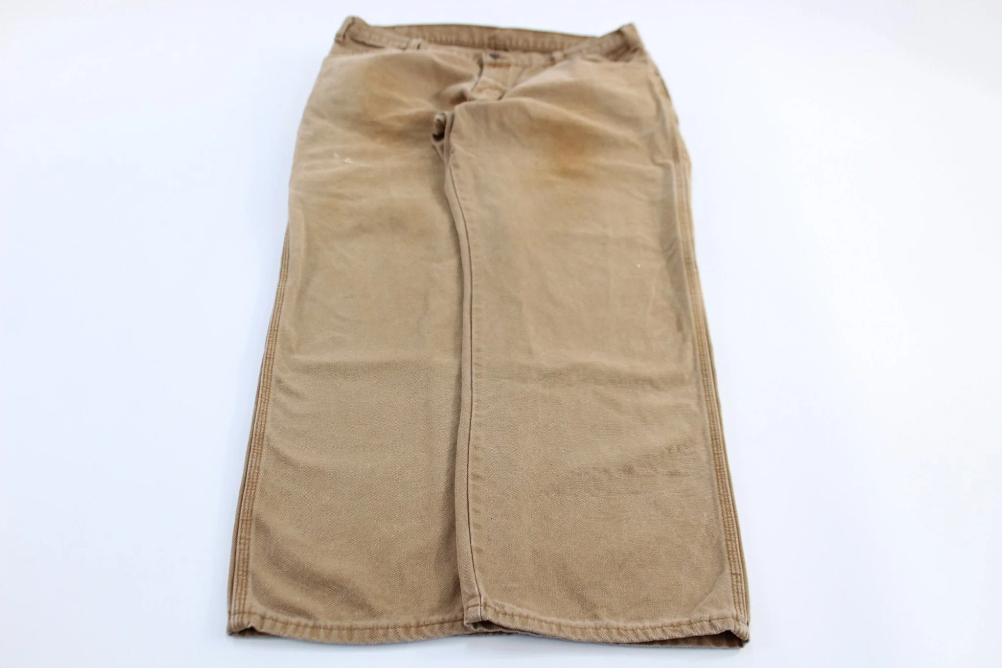 Dickie's Logo Patch Tan Carpenter Pants - Image 2