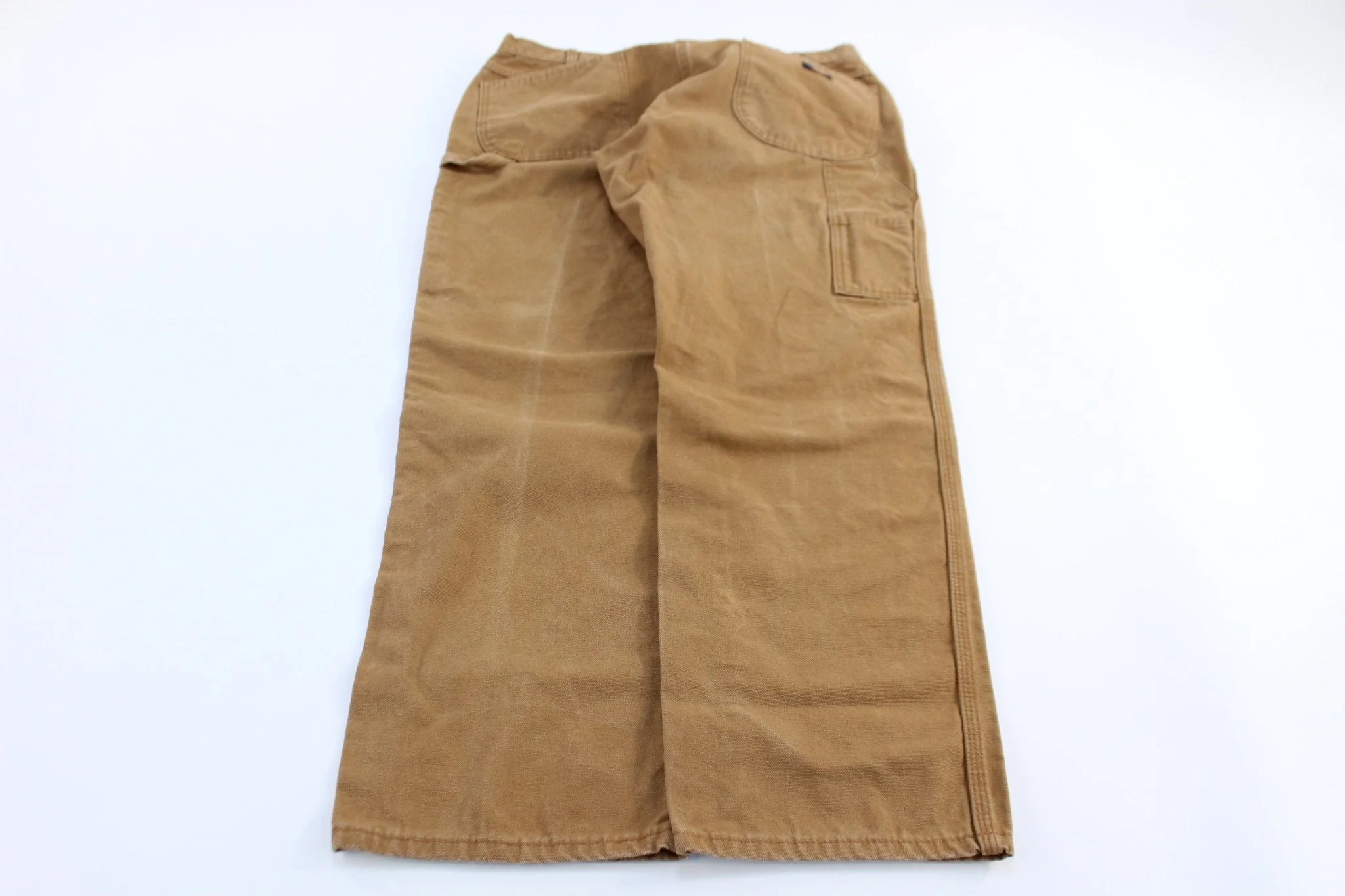 Dickie's Logo Patch Tan Carpenter Pants - Image 2