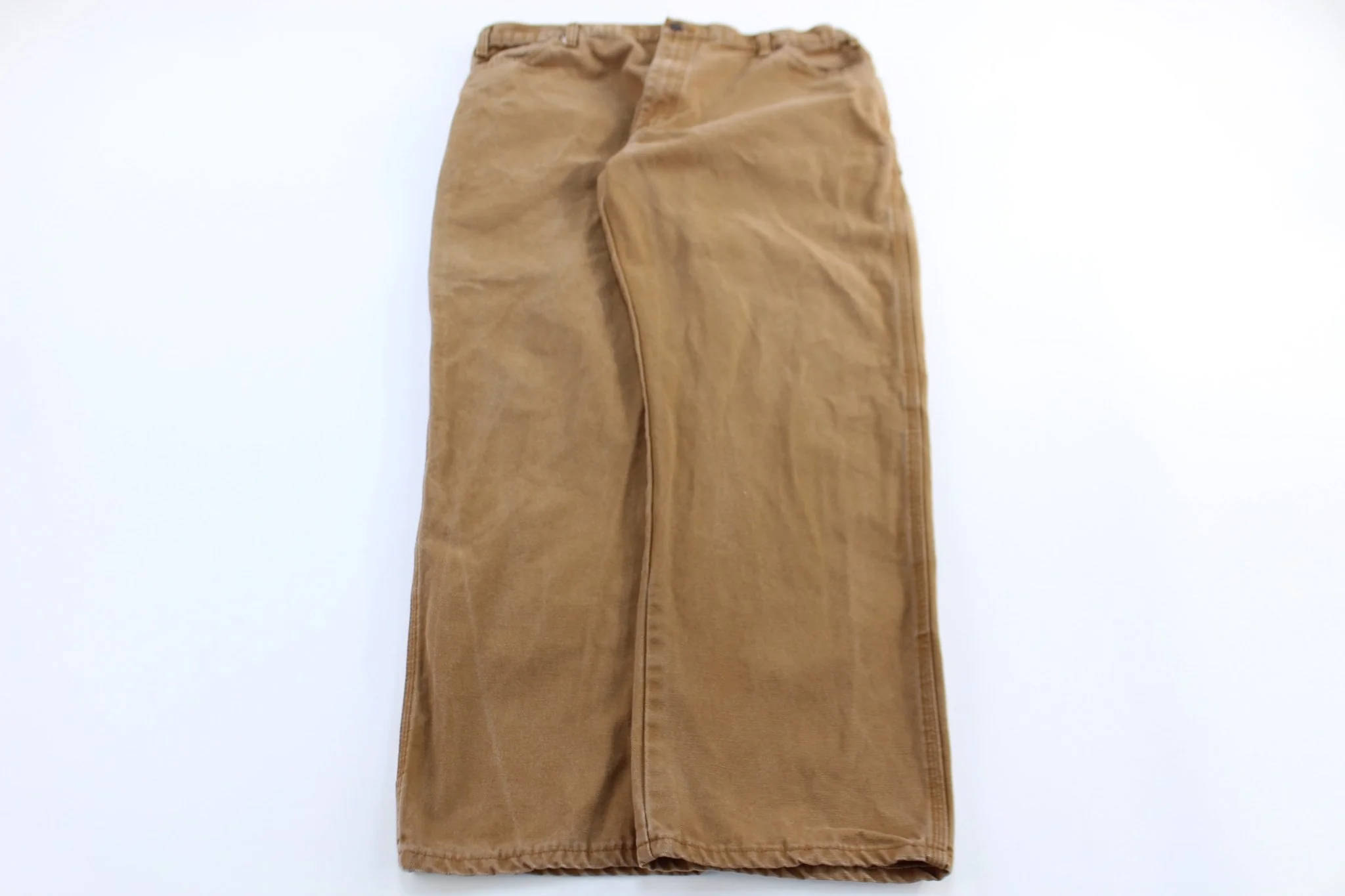 Dickies Logo Patch Tan Carpenter Pants