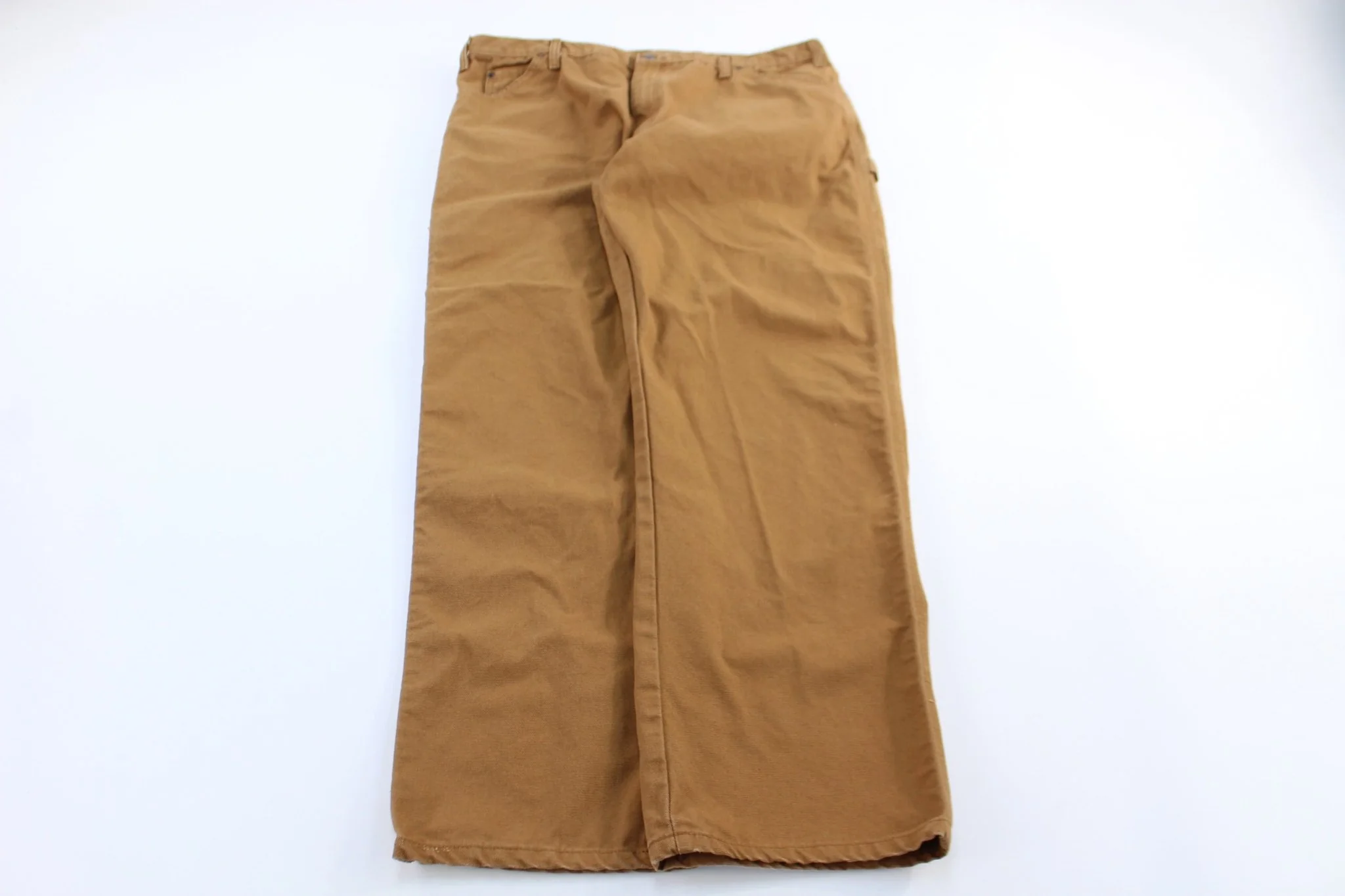 Dickies Logo Patch Tan Carpenter Pants