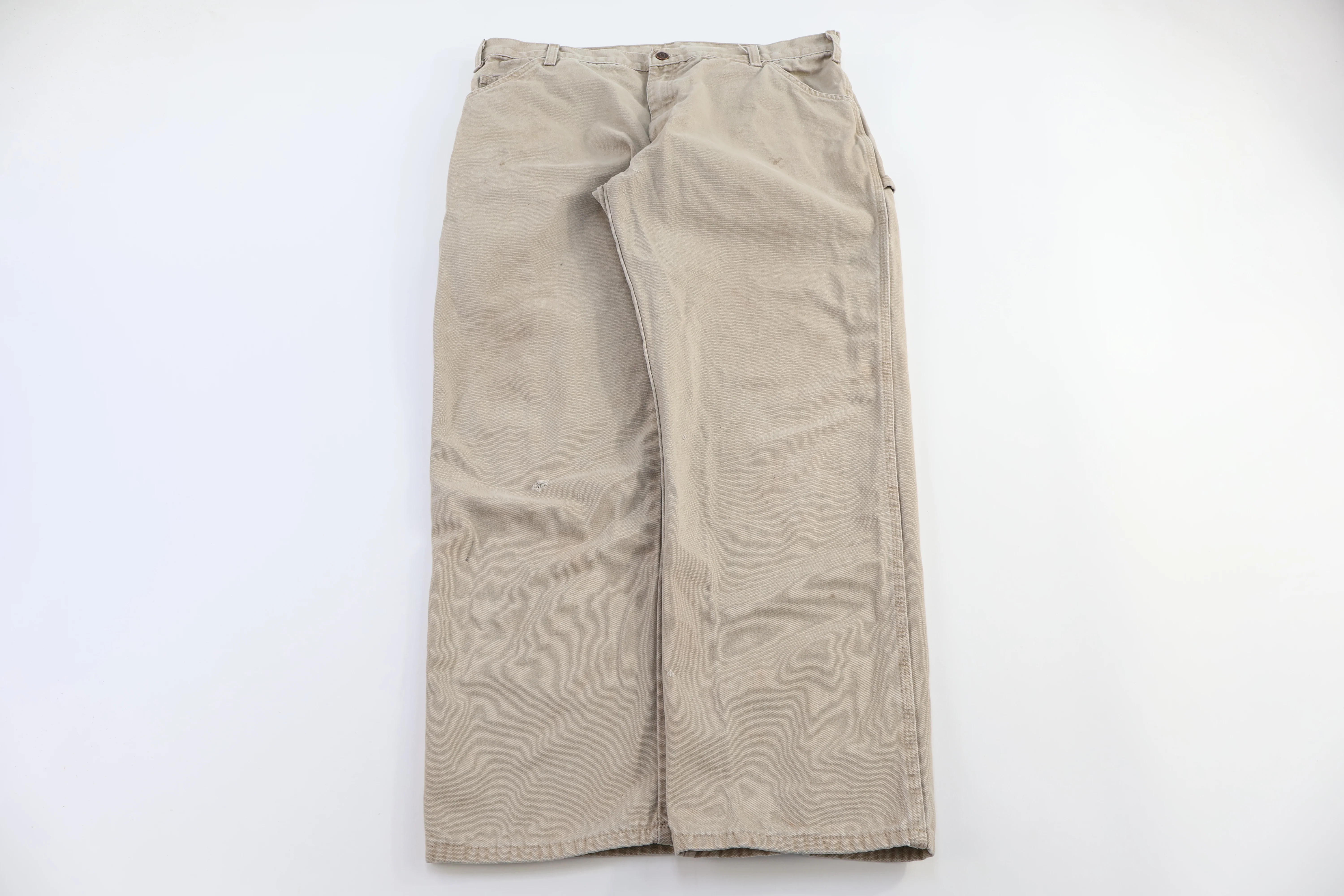 Dickies Logo Patch Tan Carputer Pants - Image 2