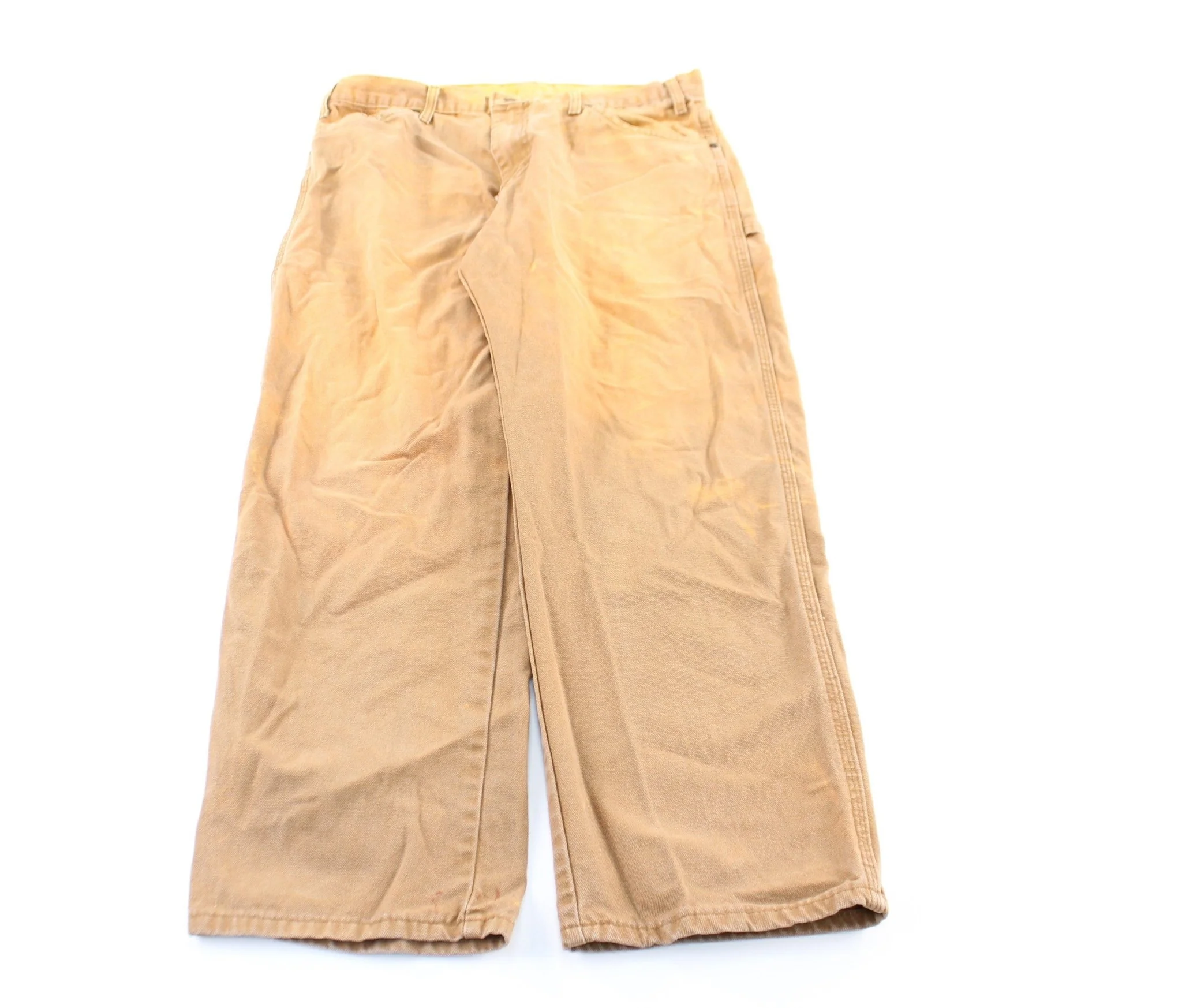 Dickie's Logo Patch Tan Workwear Pants