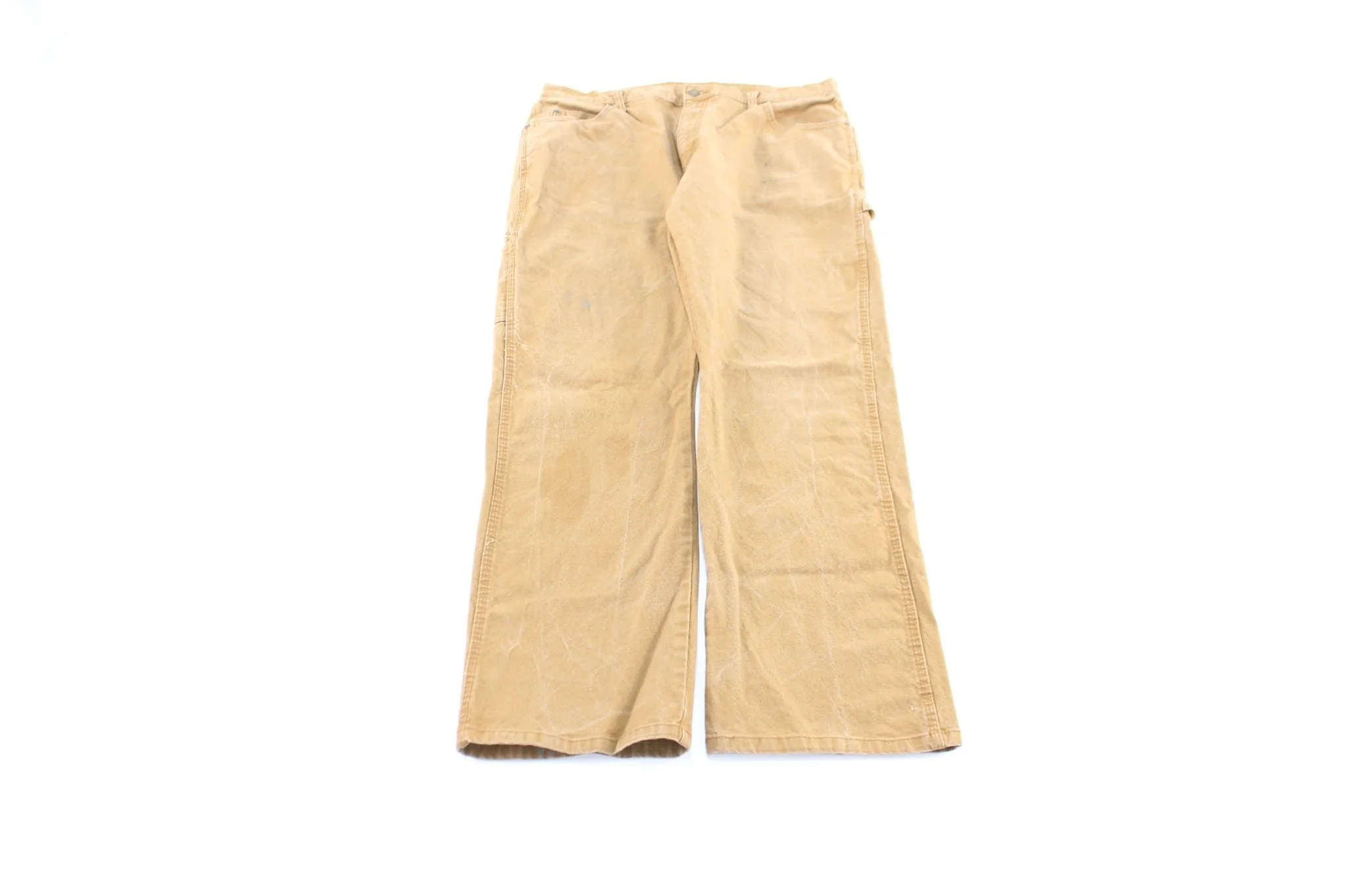 Dickie's Logo Patch Tan Workwear Pants