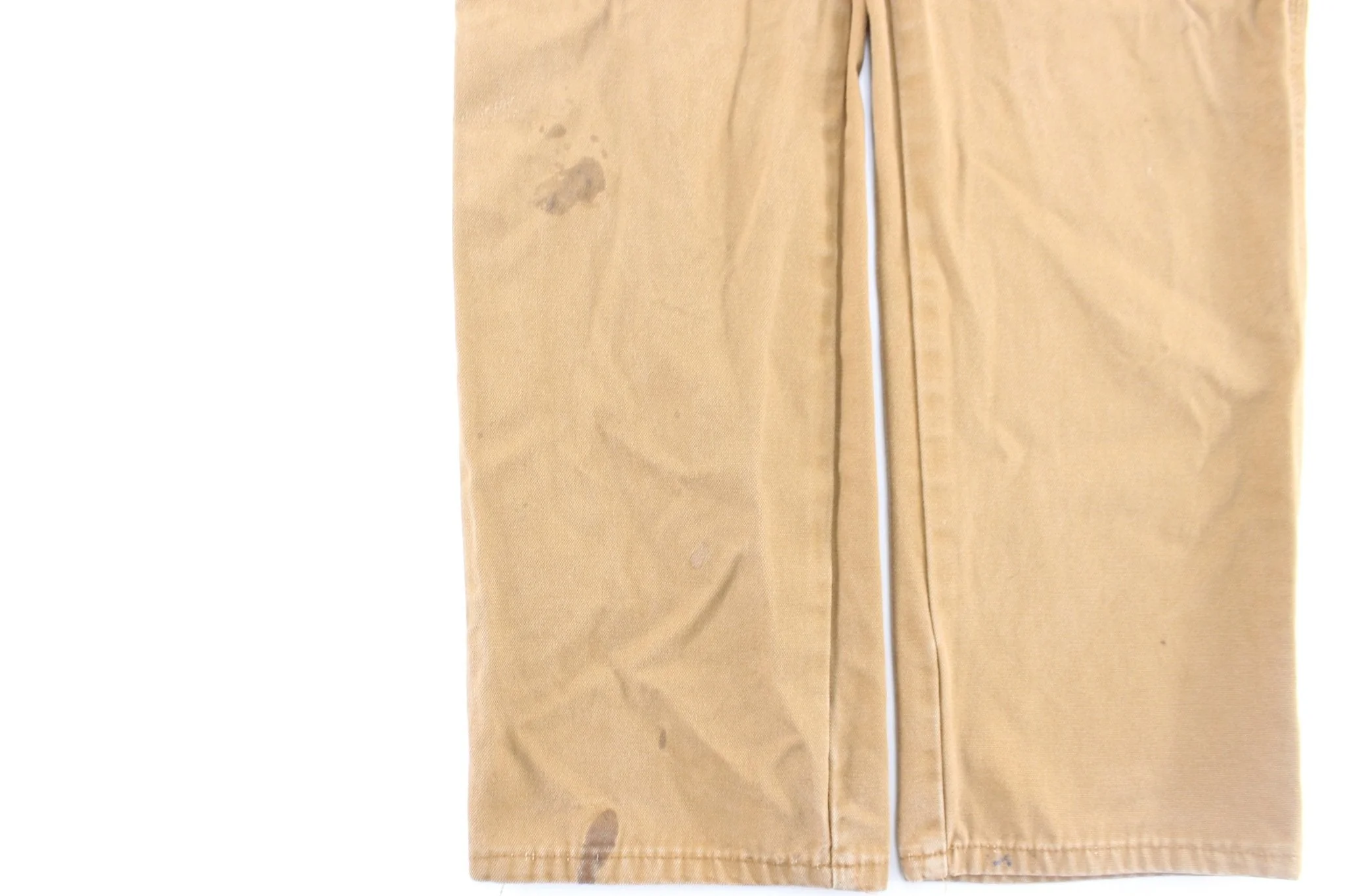 Dickie's Logo Patch Tan Workwear Pants - Image 3