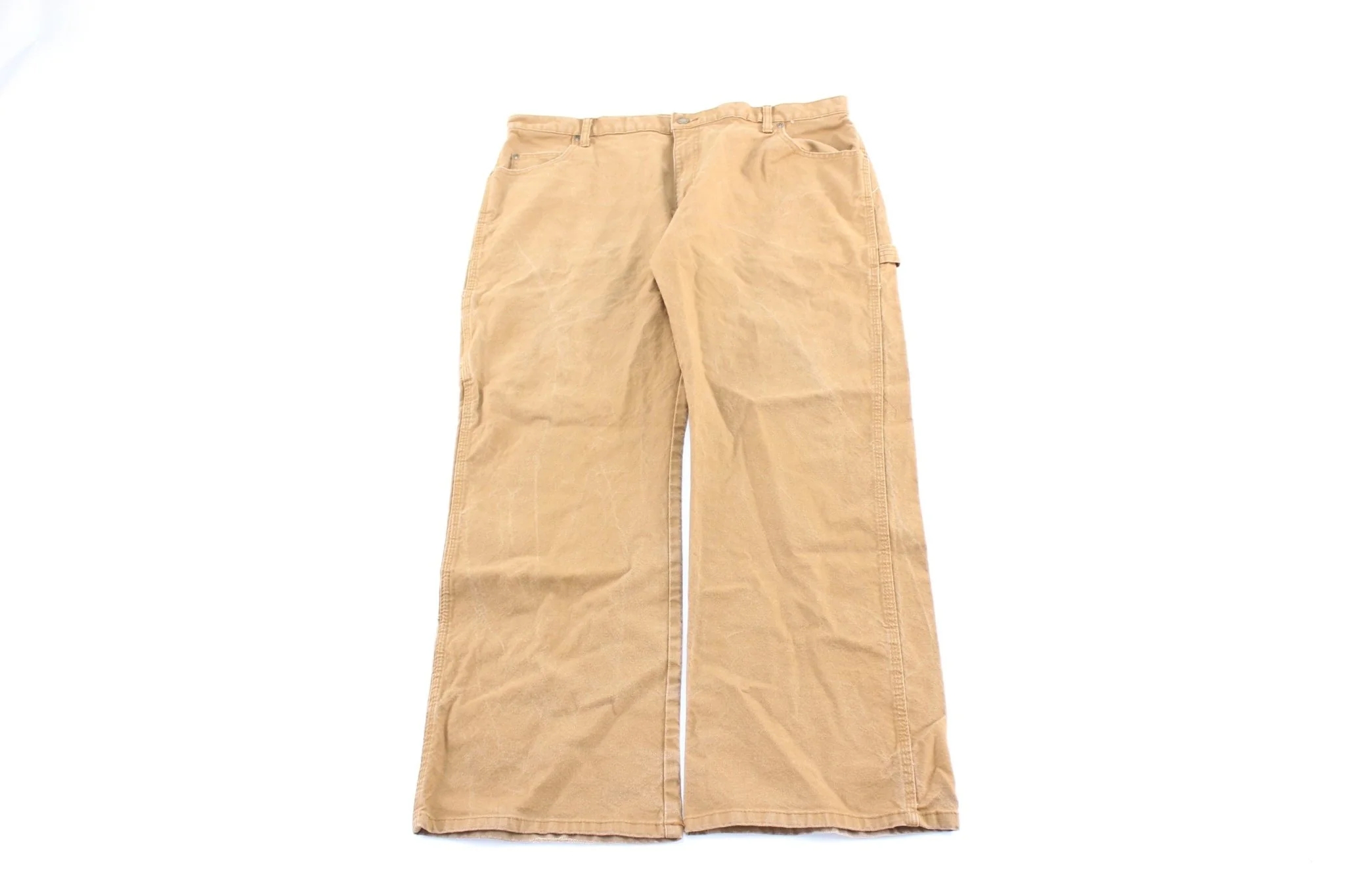 Dickie's Logo Patch Tan Workwear Pants