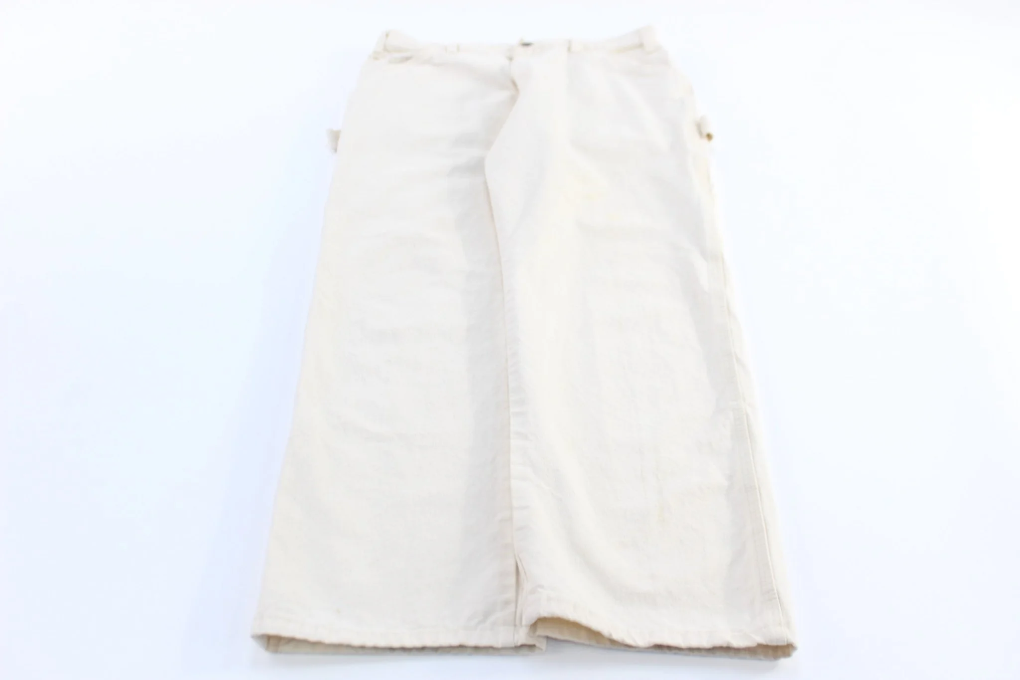 90’s Dickie's Logo Patch White Carpenter Pants