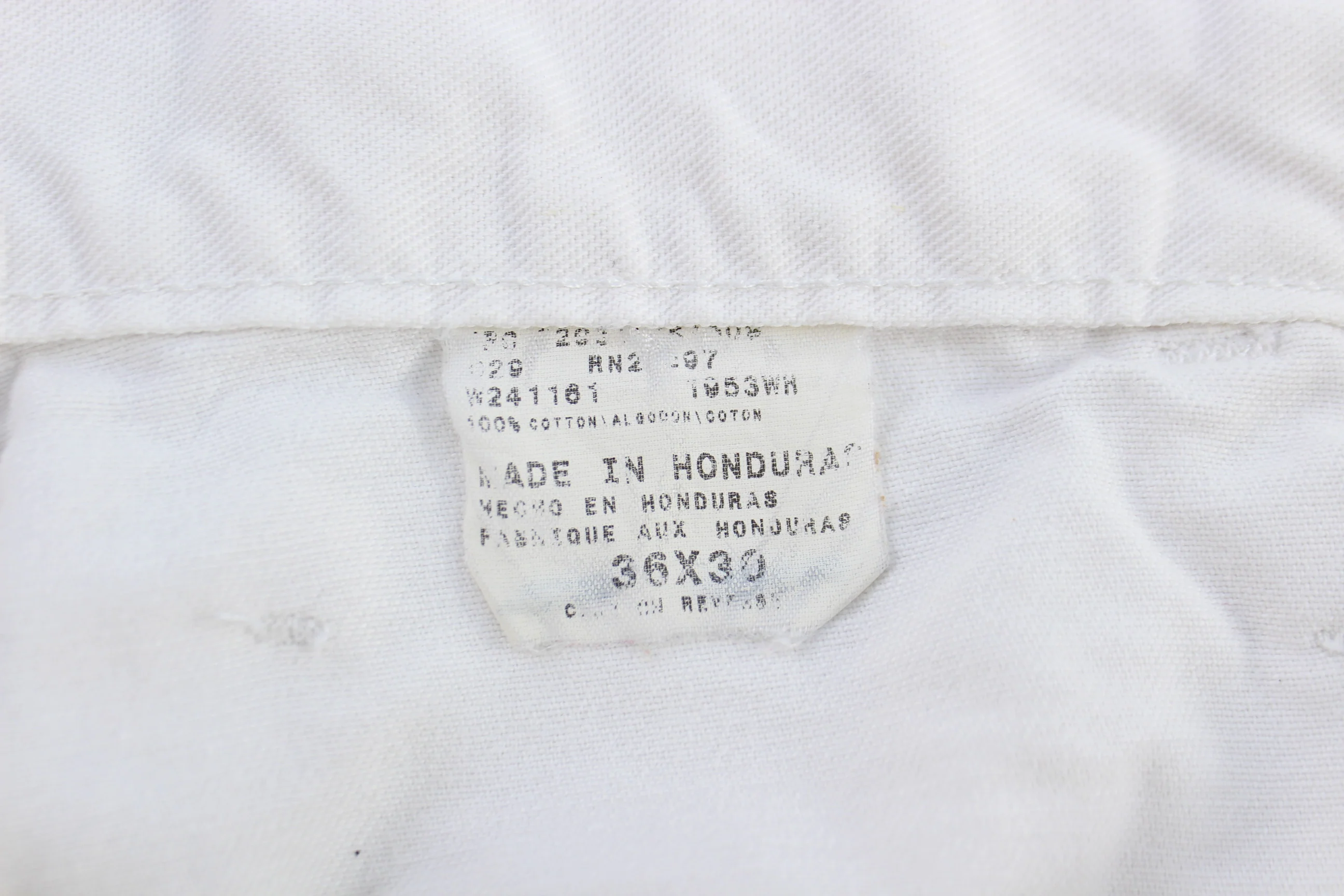 Dickies Logo Patch White Carpenter Pants - Image 4
