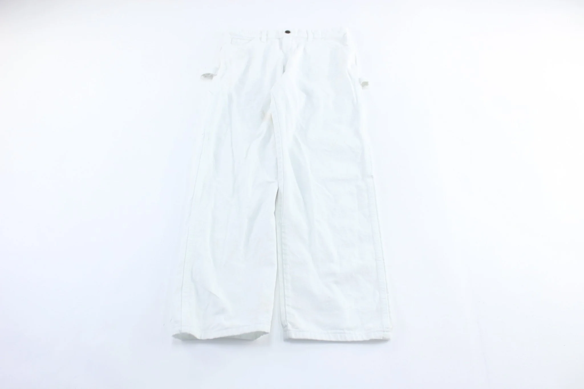 Dickie's Logo Patch White Sherwin Williams Carpenter Pants
