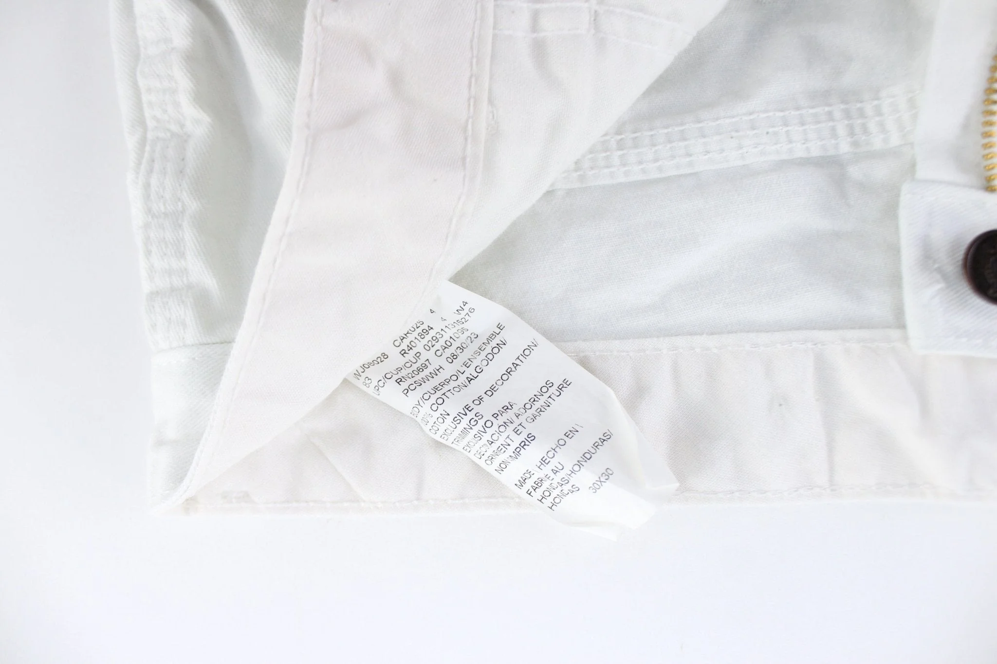 Dickie's Logo Patch White Sherwin Williams Carpenter Pants - Image 5