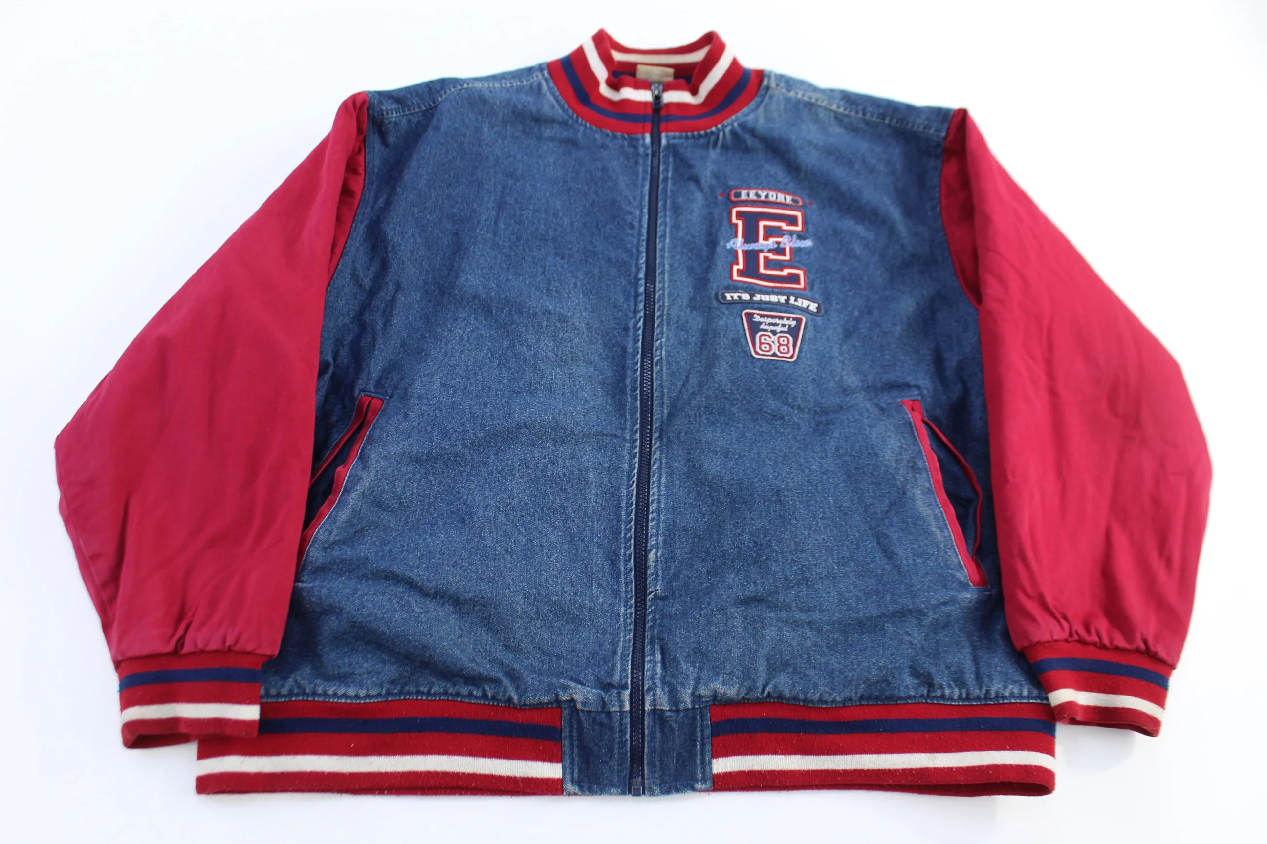Disney Store Eeyore Full Zip Bomber Jacket - Image 2