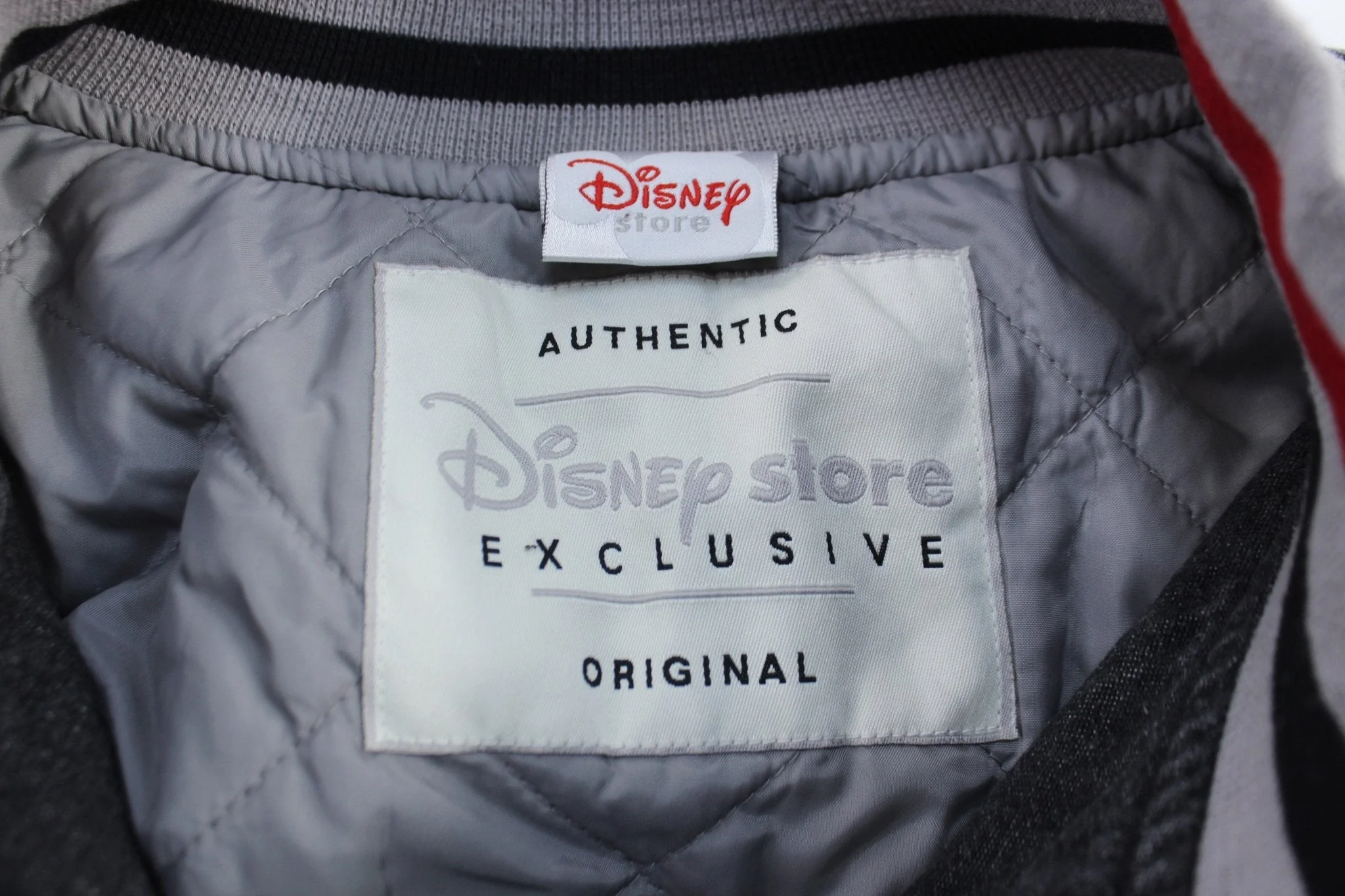 Disney Store Embroidered Mickey Mouse Zip Up Jacket - Image 3