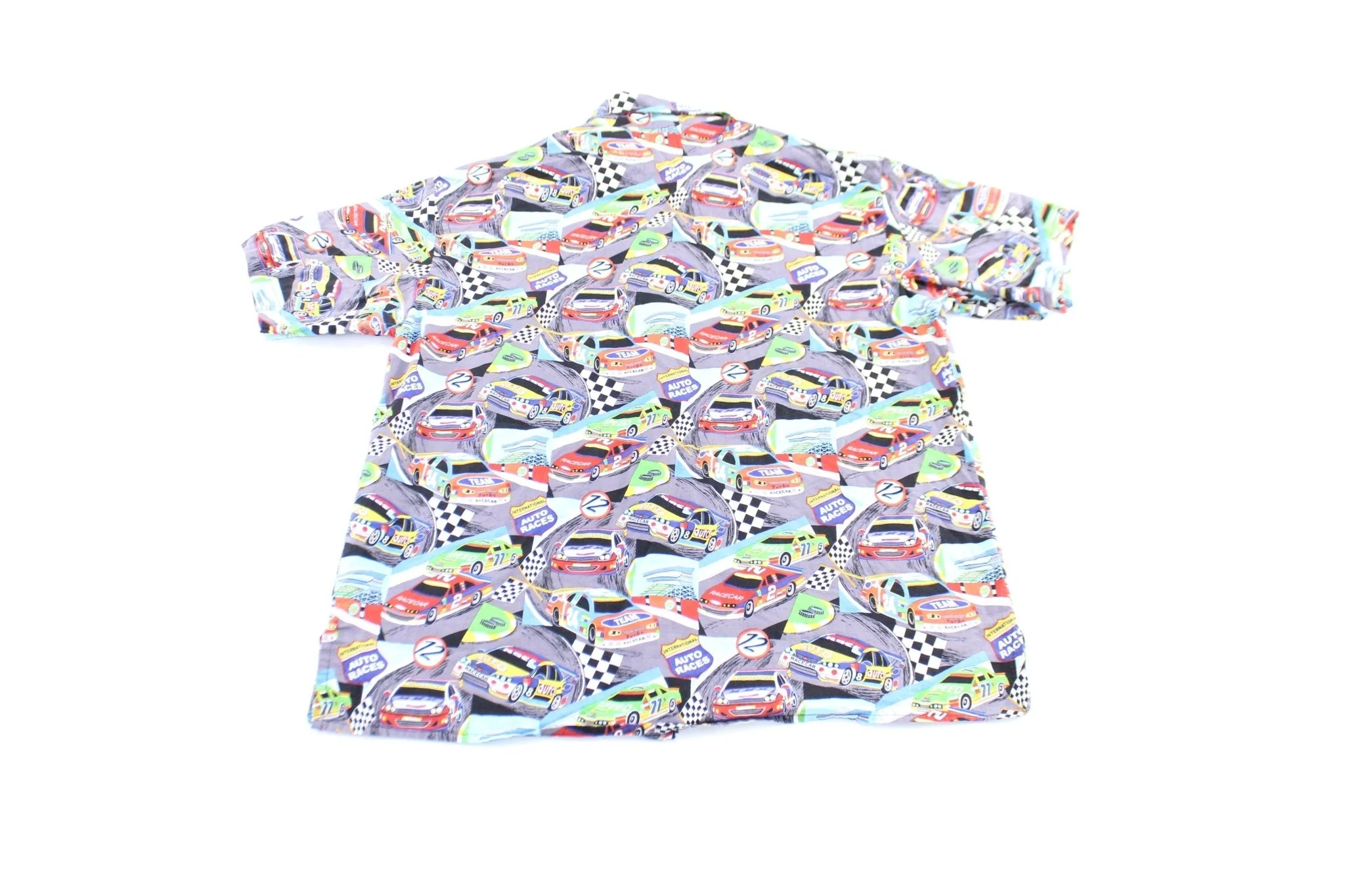 Dolores of Orlando Racing All Over Print Button Down Shirt - Image 2