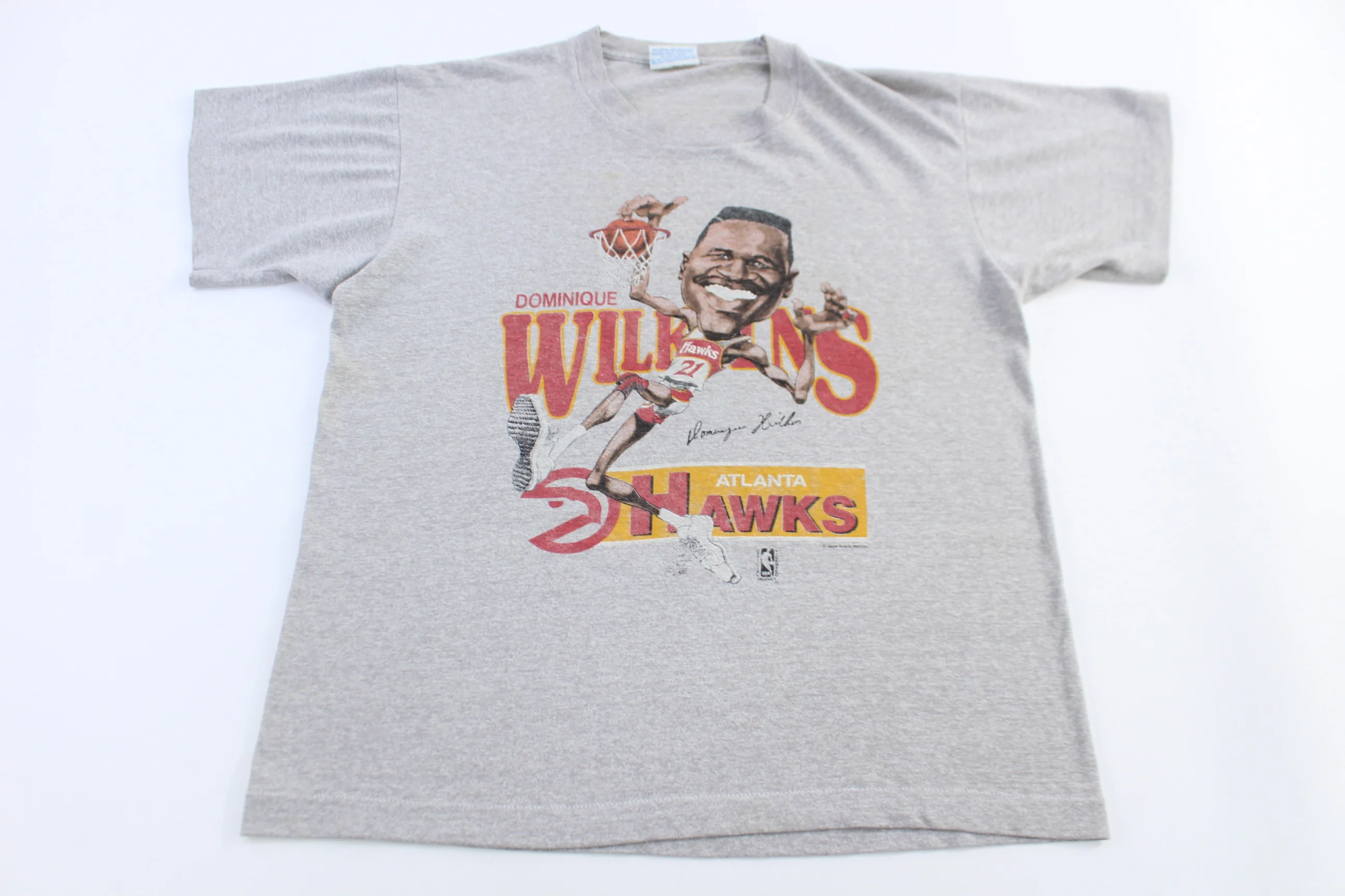 Dominique Wilkins Atlanta Hawks Basketball T-shirt