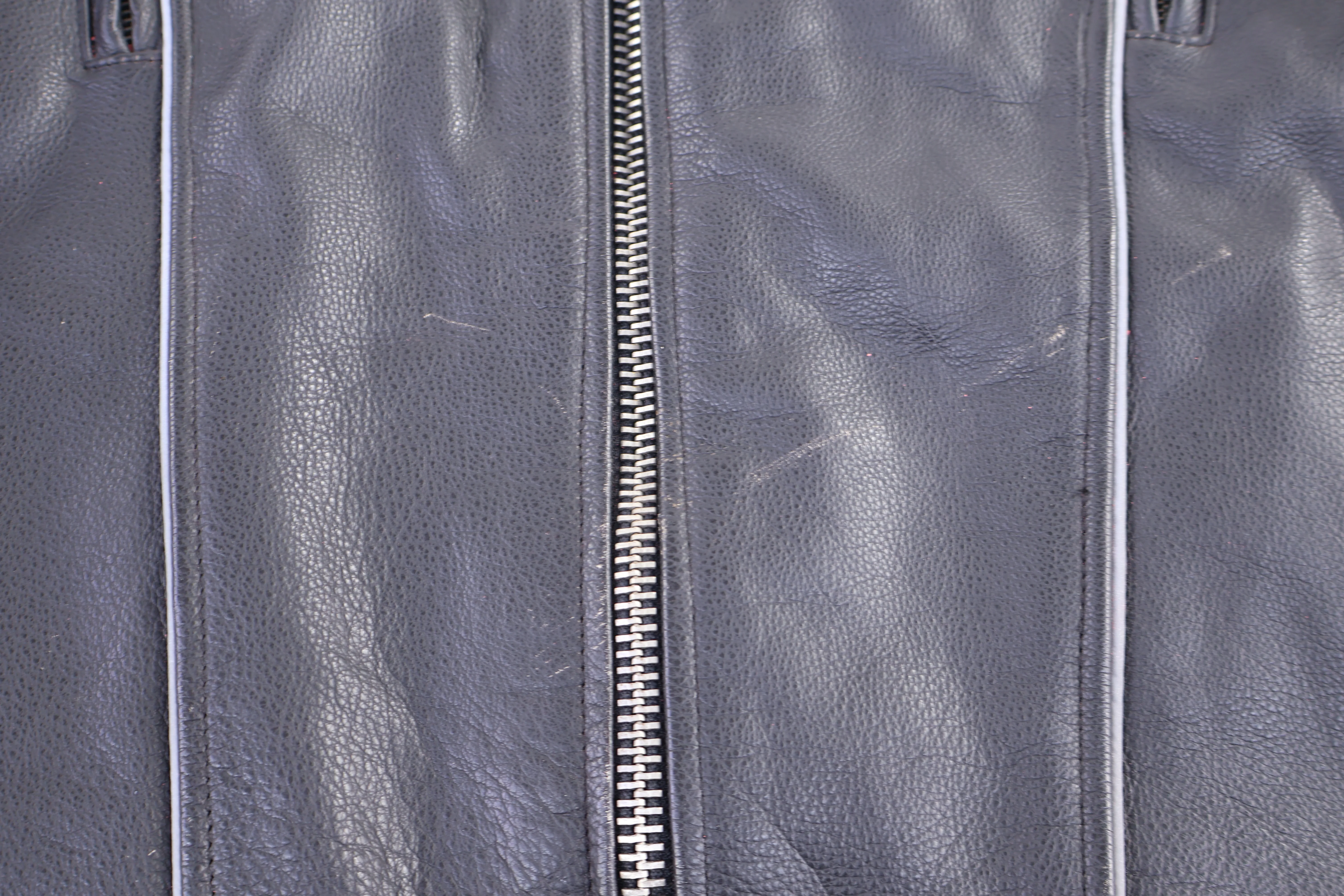 Dream Apparel Full Zip Leather Jacket - Image 3