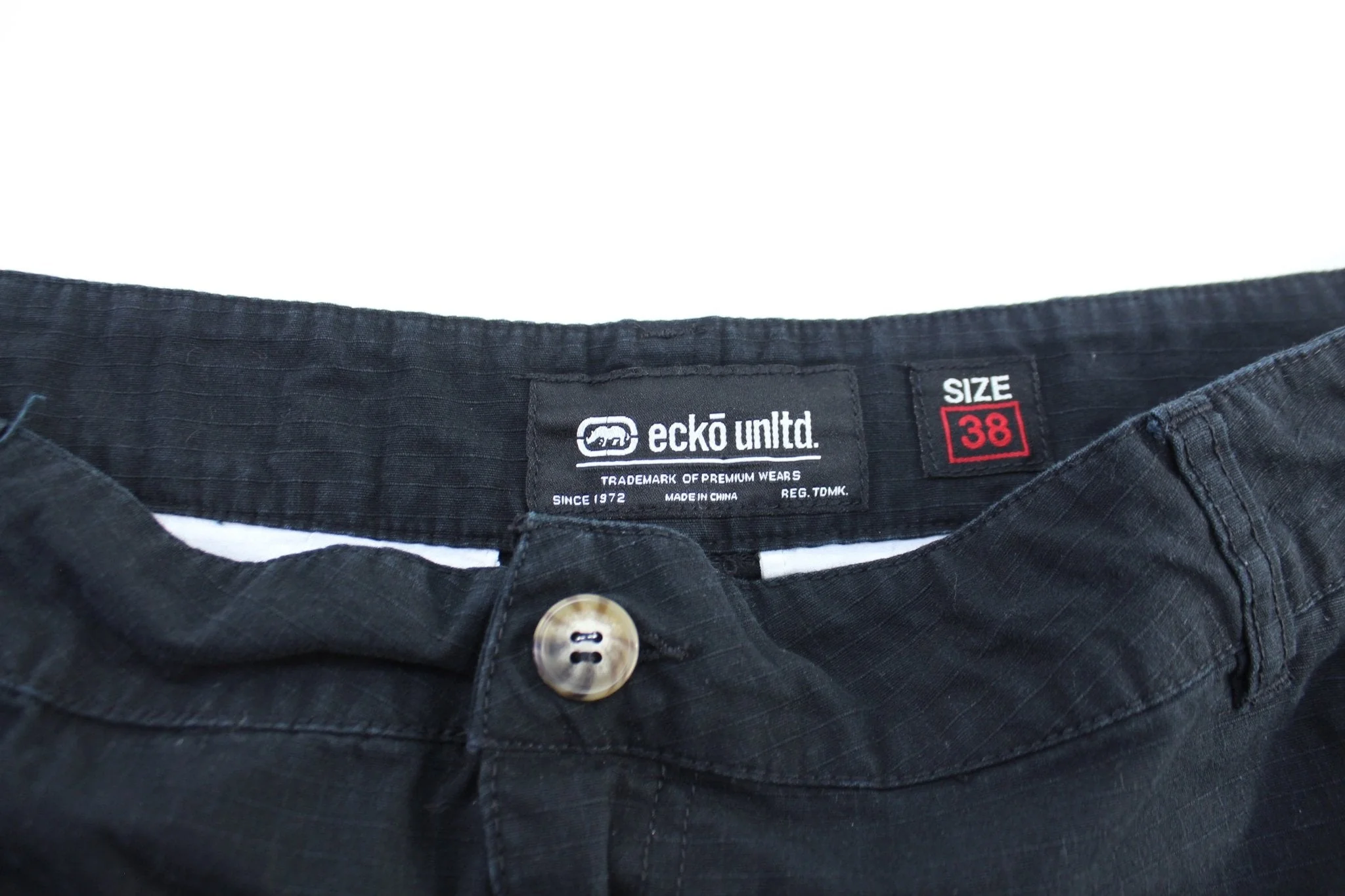 Ecko Unltd. Black Cargo Shorts - Image 4