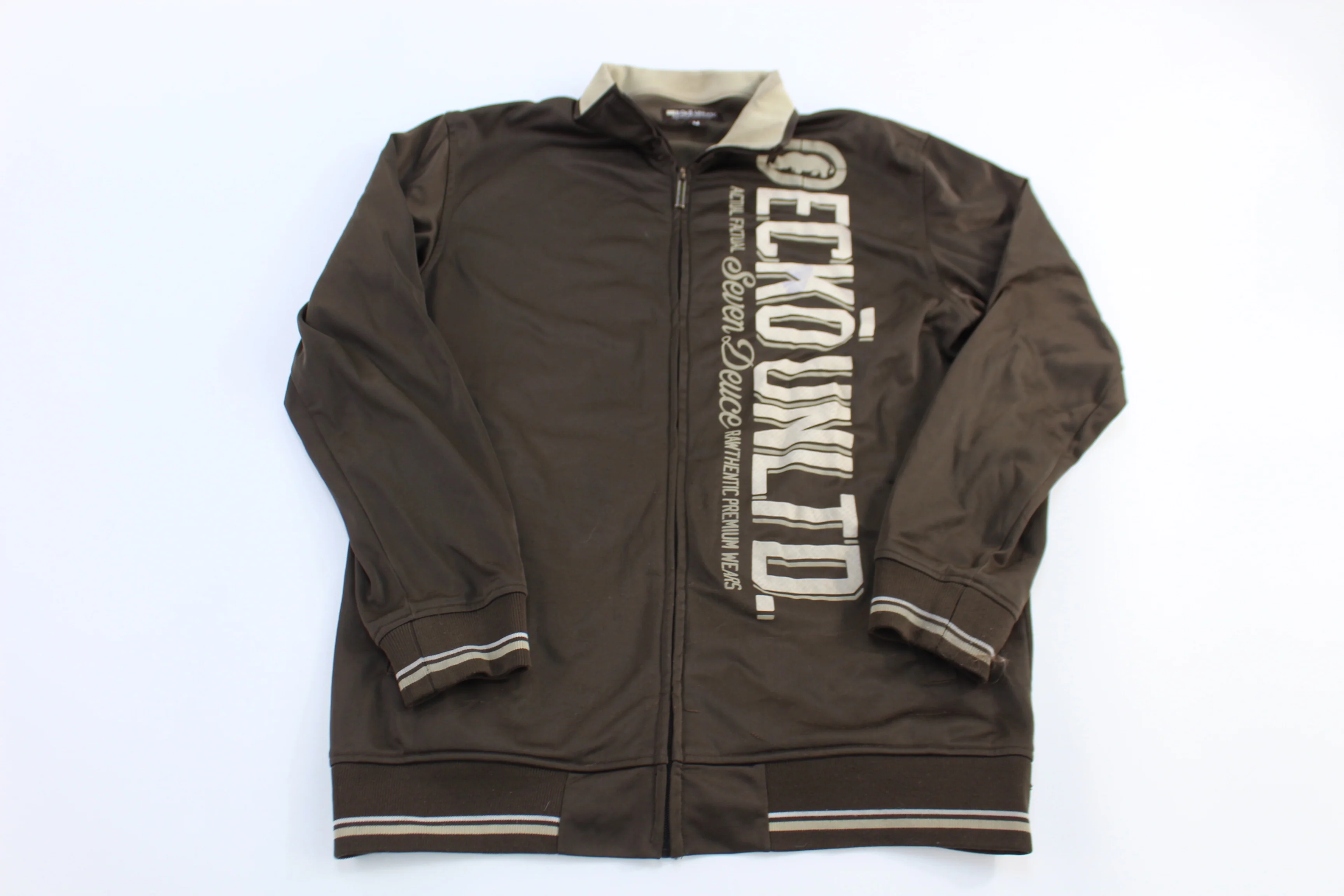 Ecko Unlimited Brown Full Zip Jacket