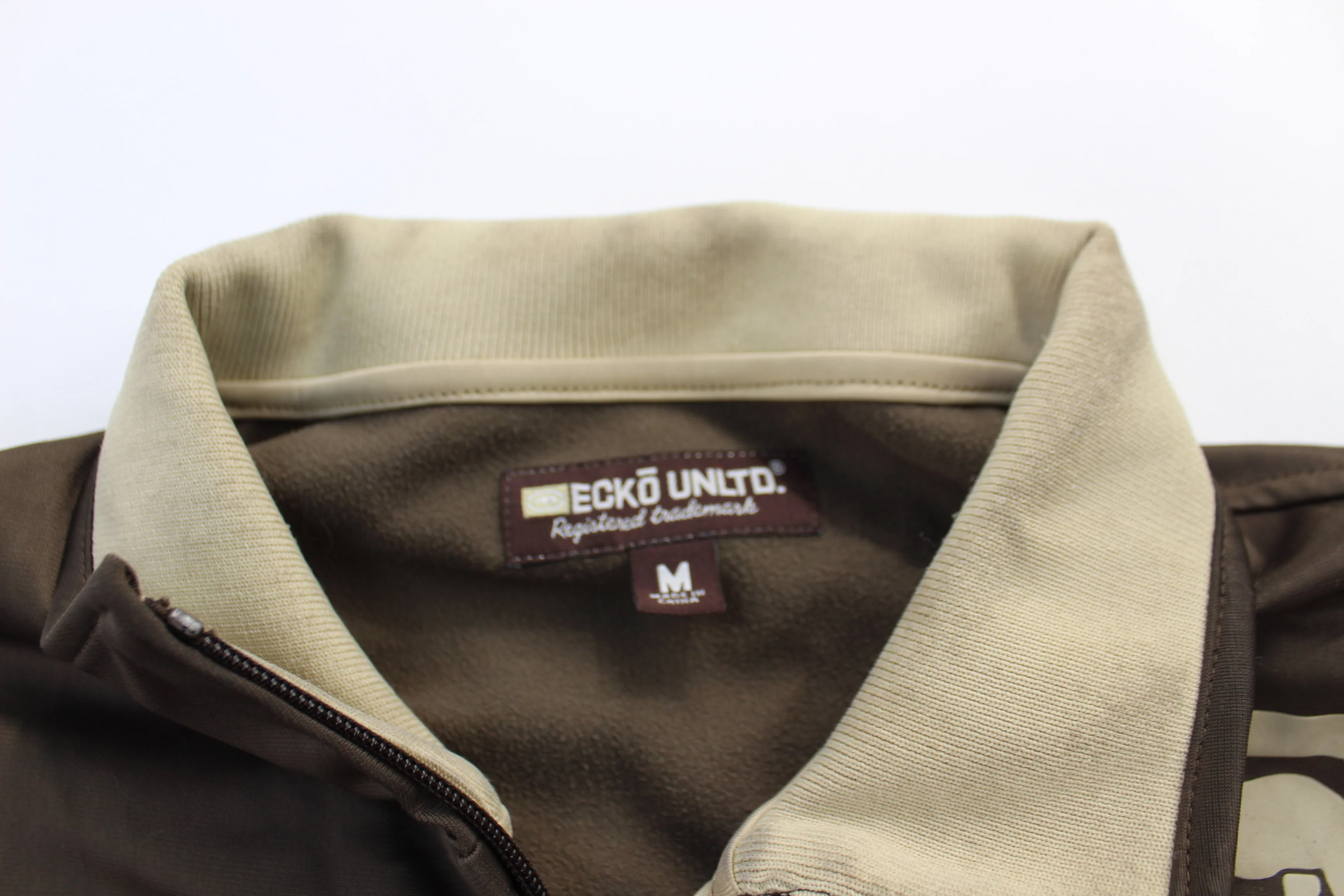Ecko Unlimited Brown Full Zip Jacket - Image 3
