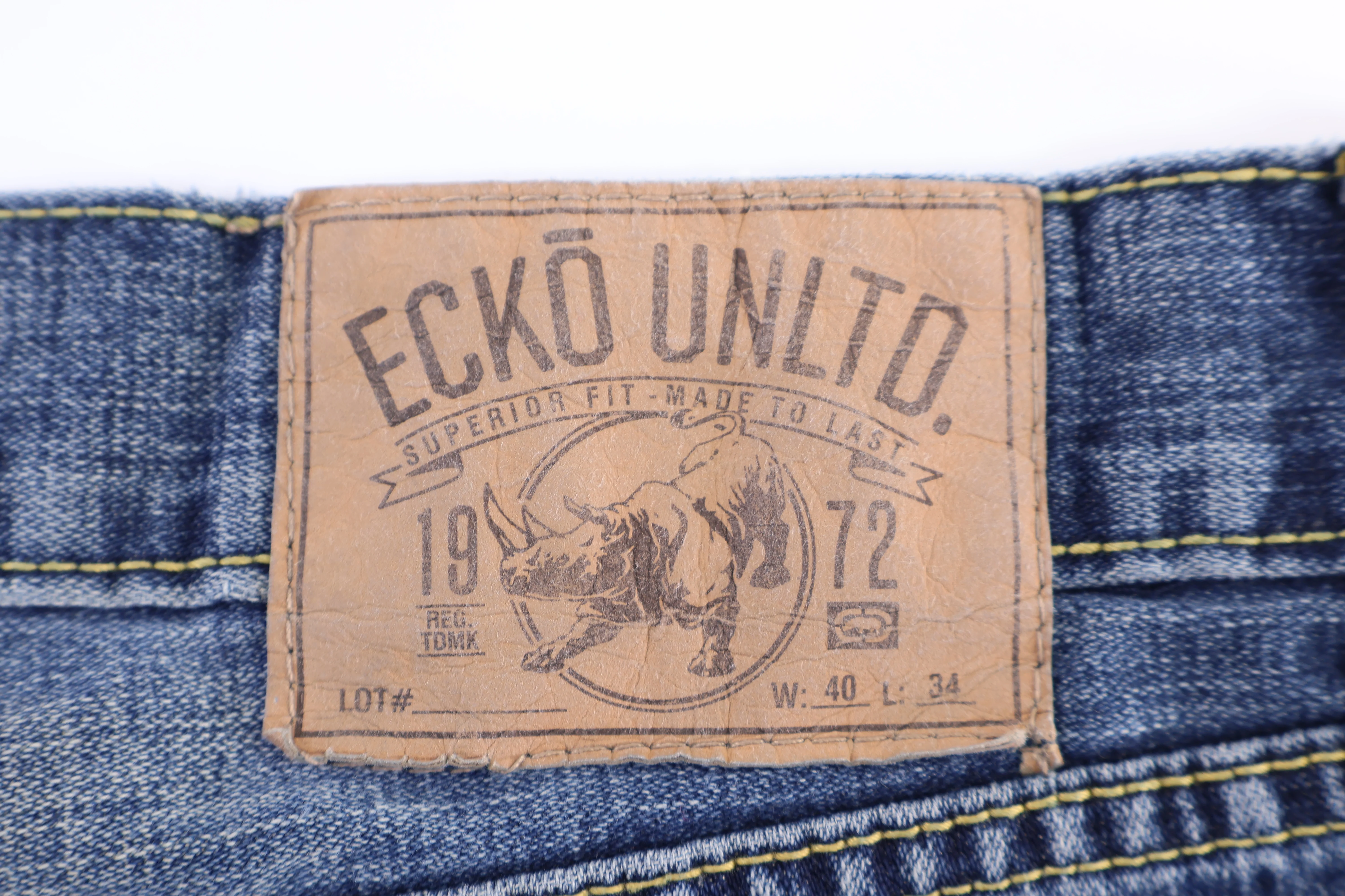 Ecko Unltd Dark Wash Denim Jeans - Image 3