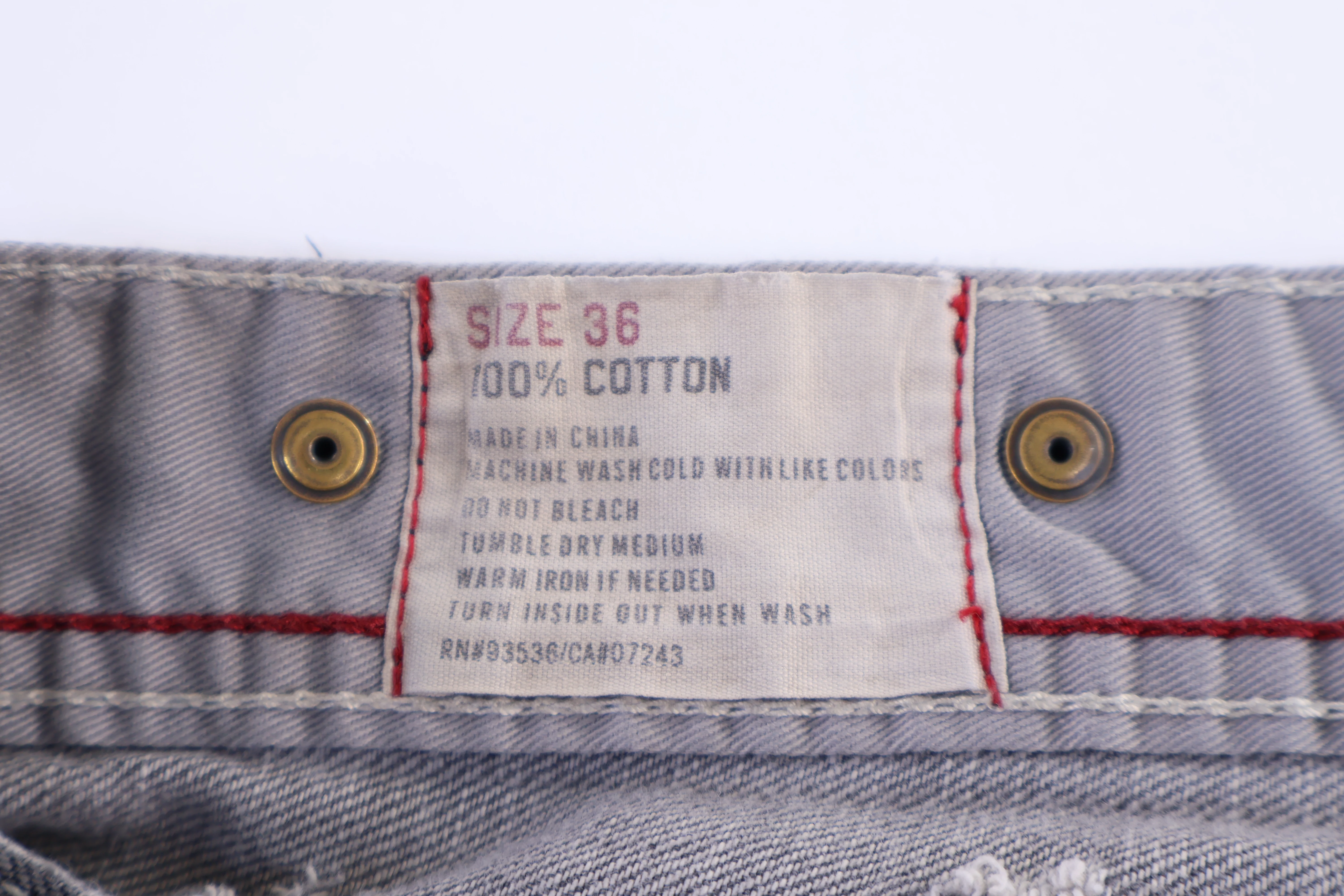 Ecko Unltd Grey Denim Jeans - Image 3
