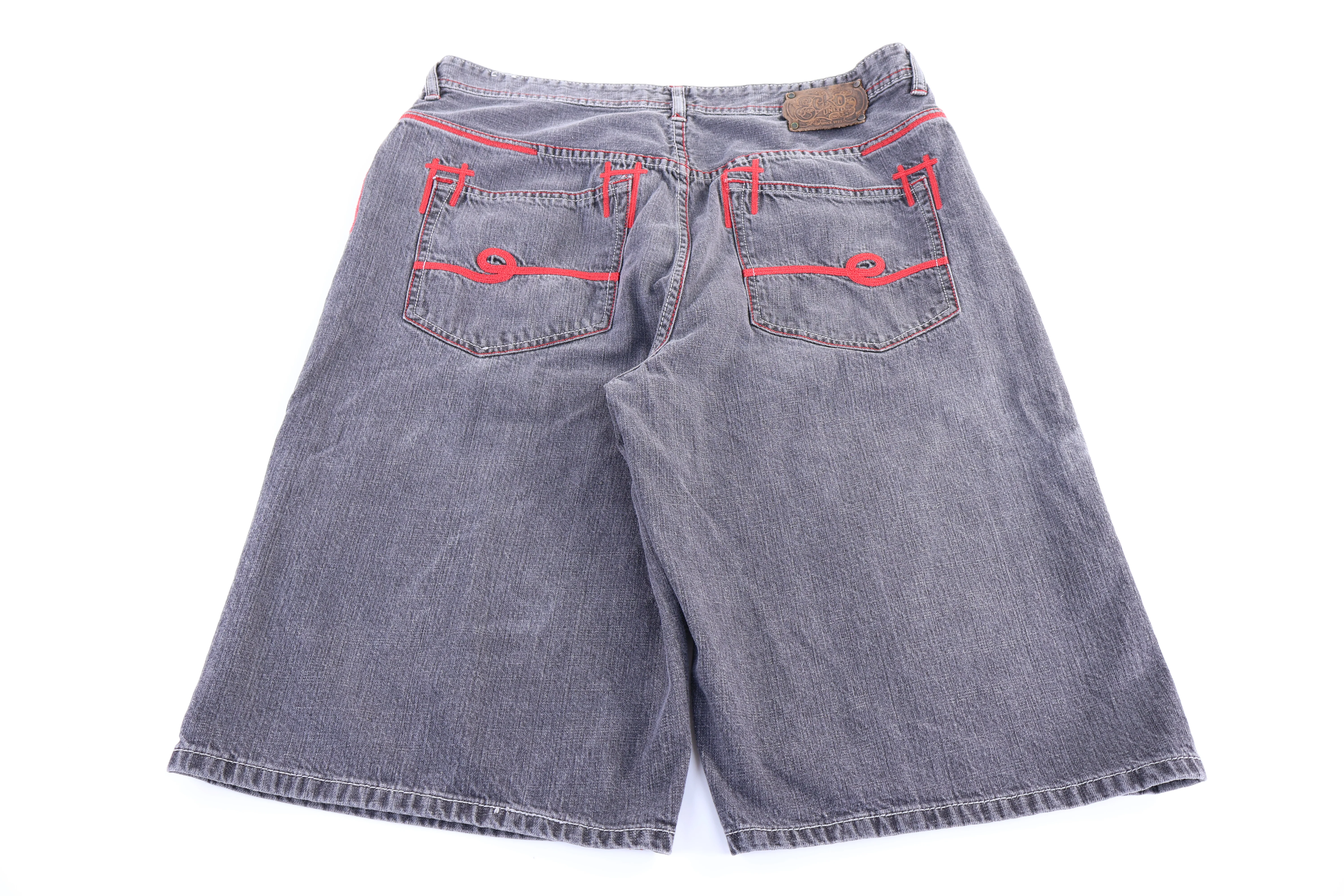 Ecko Unltd Grey Denim Shorts