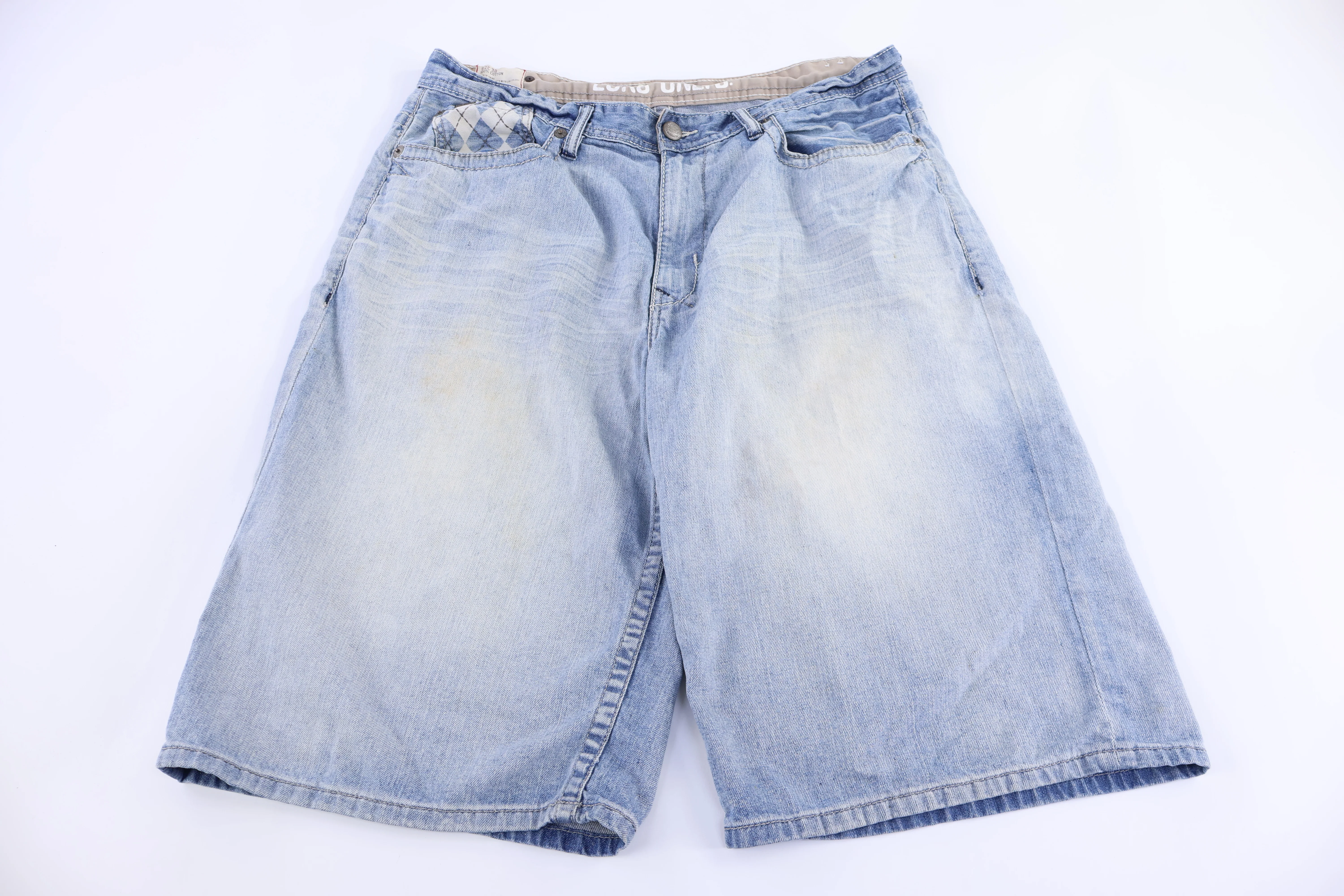 Ecko Unltd Light Wash Denim Shorts