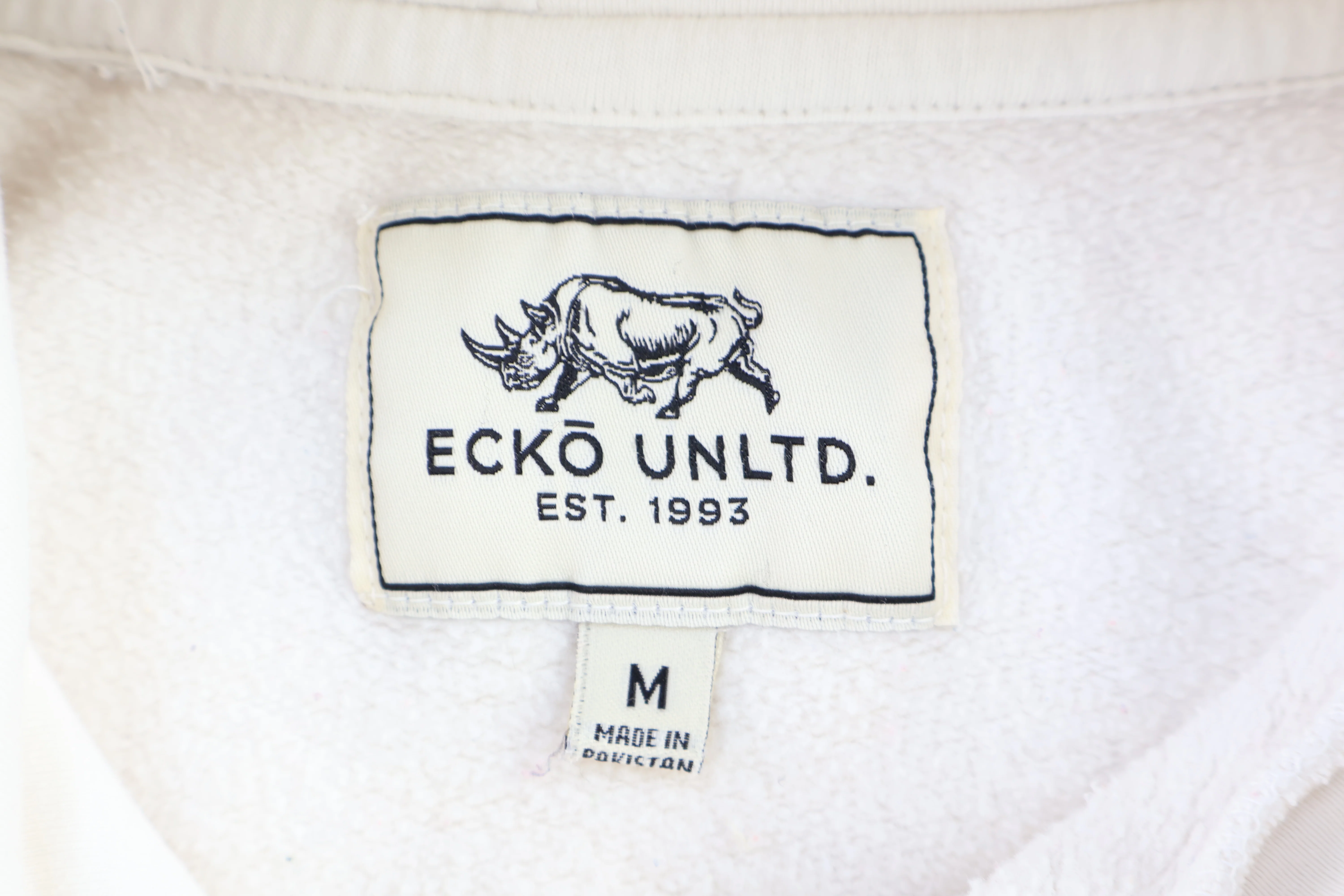 Ecko Unltd White Pullover Hoodie - Image 5