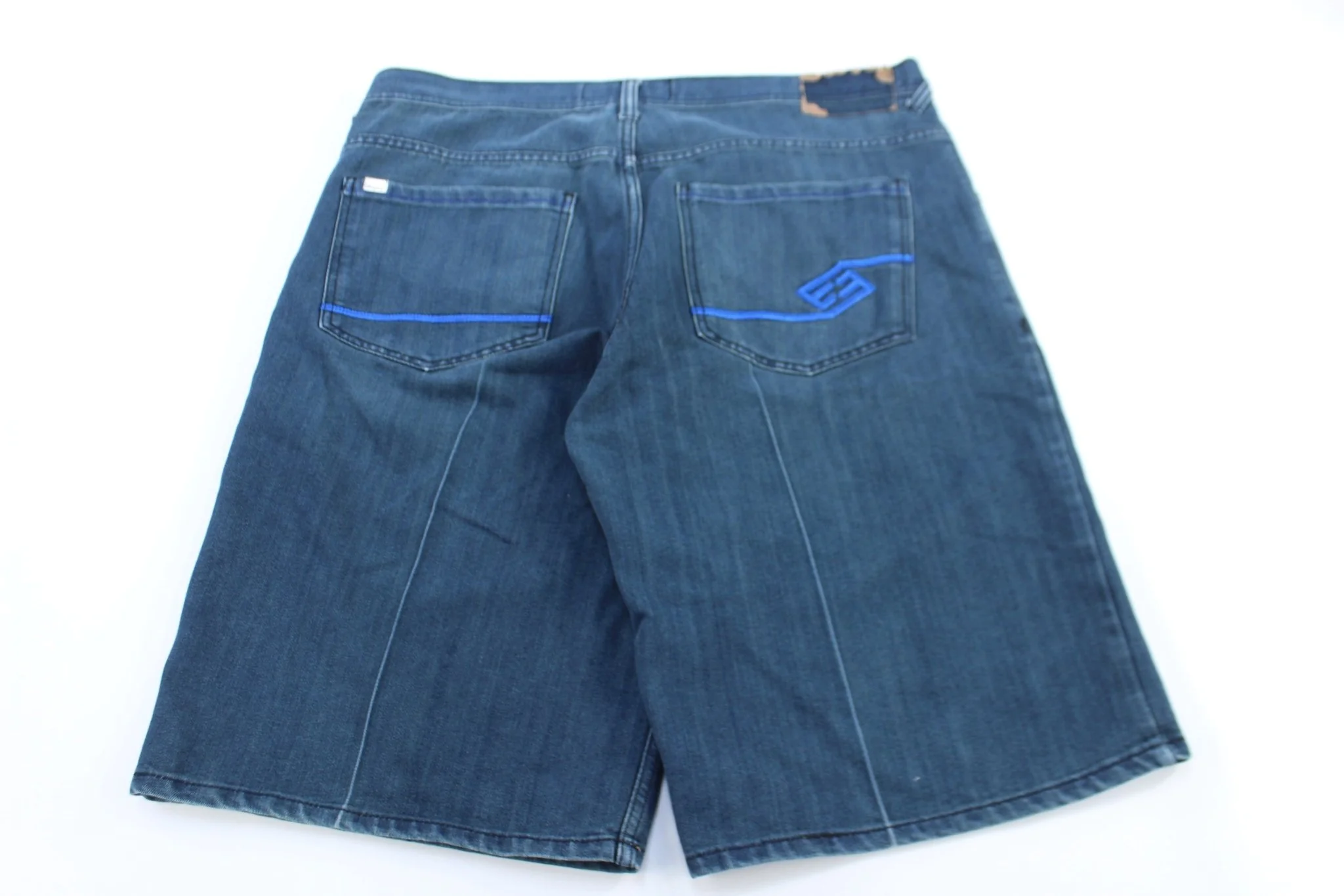 Enyce Dark Wash Denim Shorts
