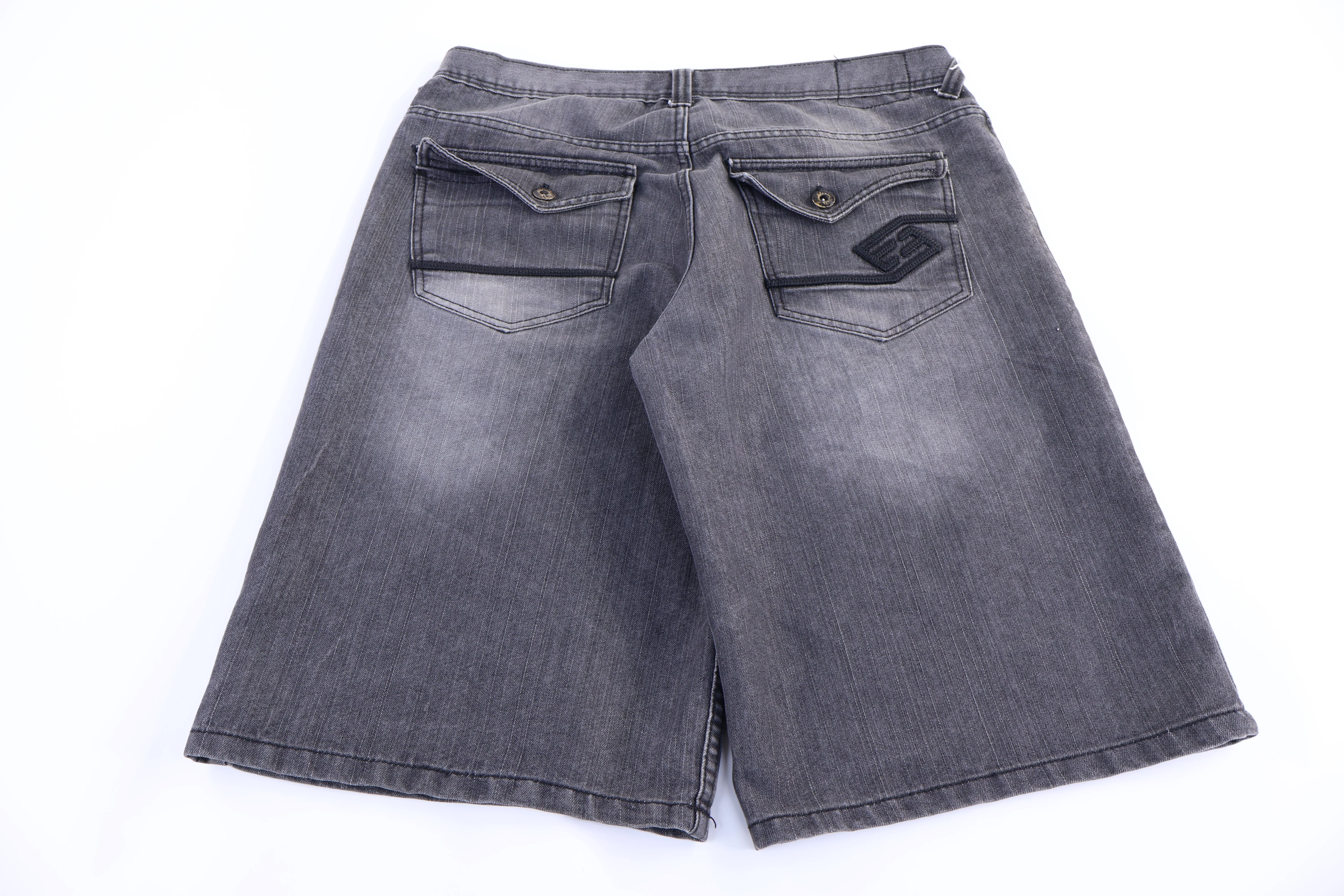 Enyce Dark Wash Denim Shorts