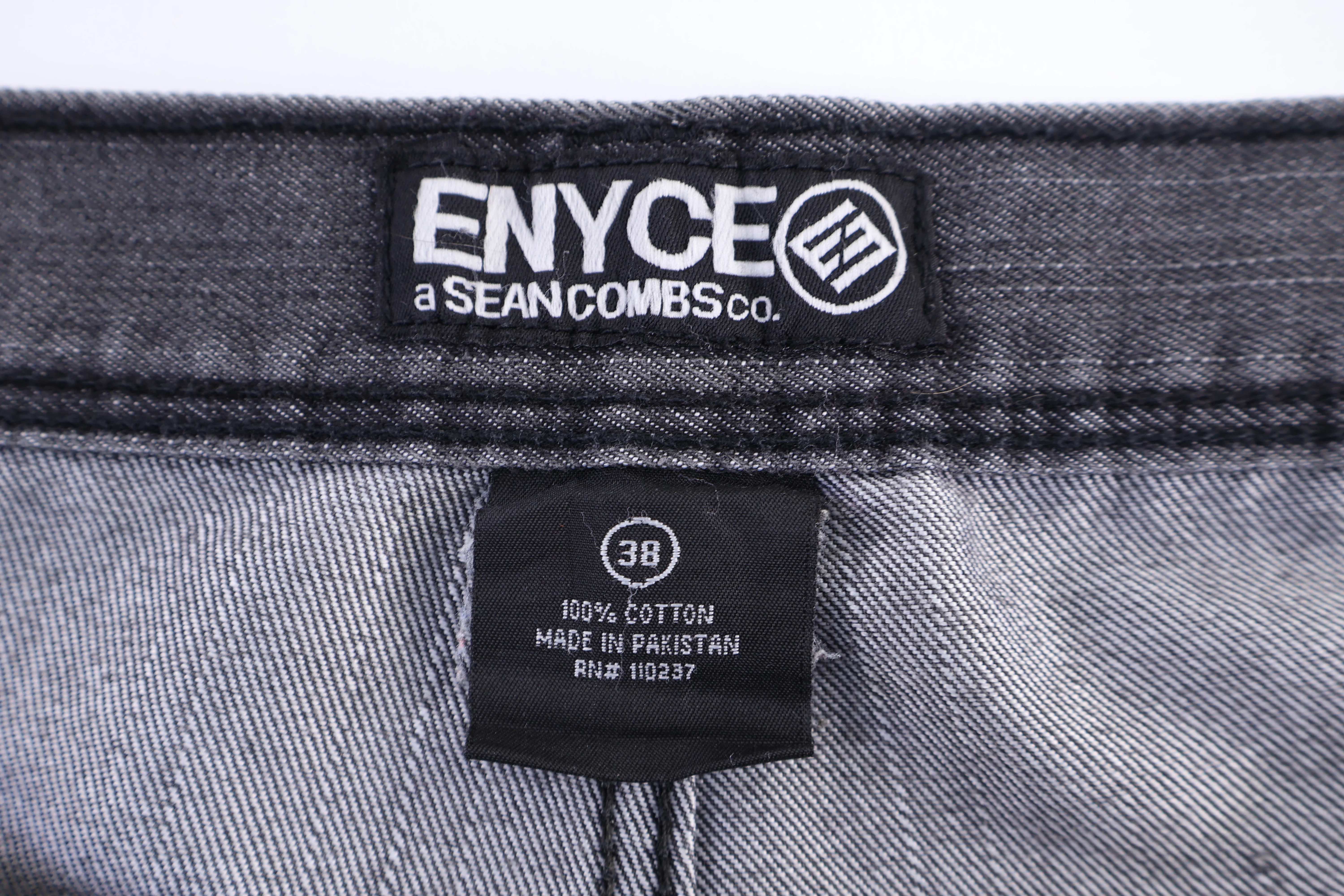 Enyce Dark Wash Denim Shorts - Image 3