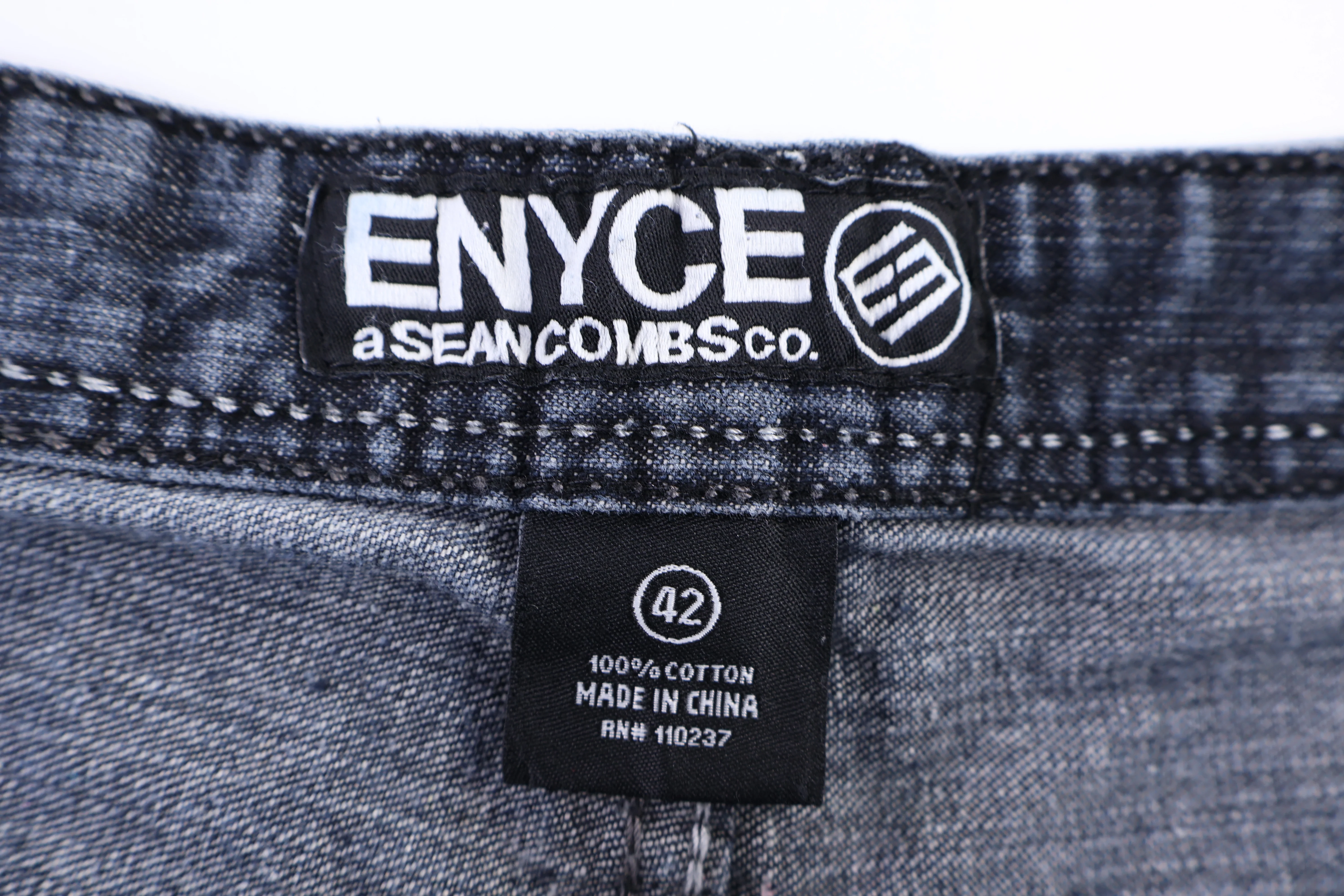 Enyce Dark Wash Denim Shorts - Image 4