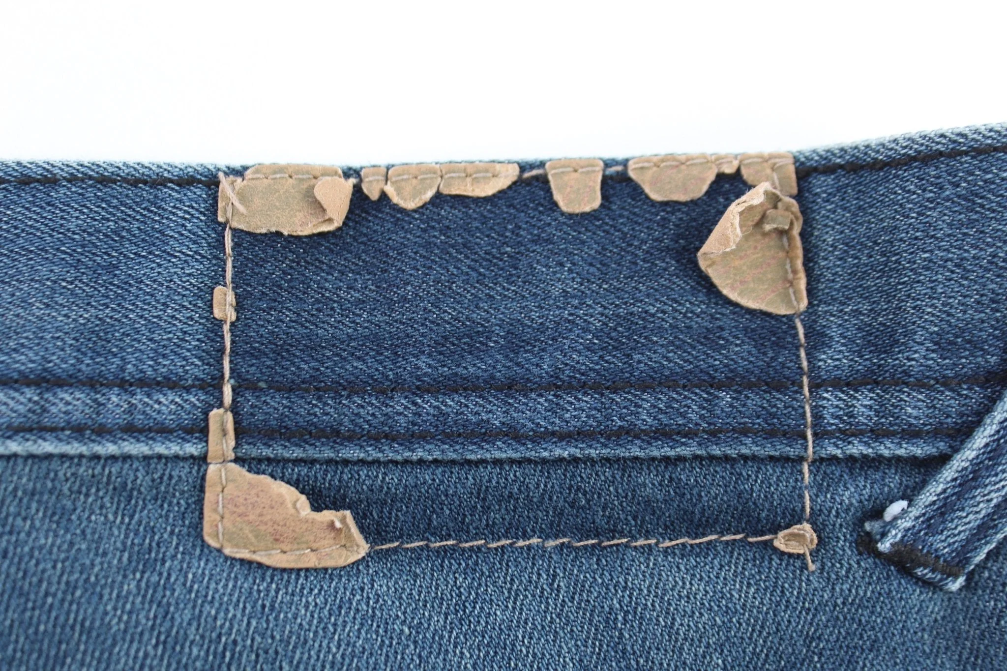 Enyce Dark Wash Denim Shorts - Image 3