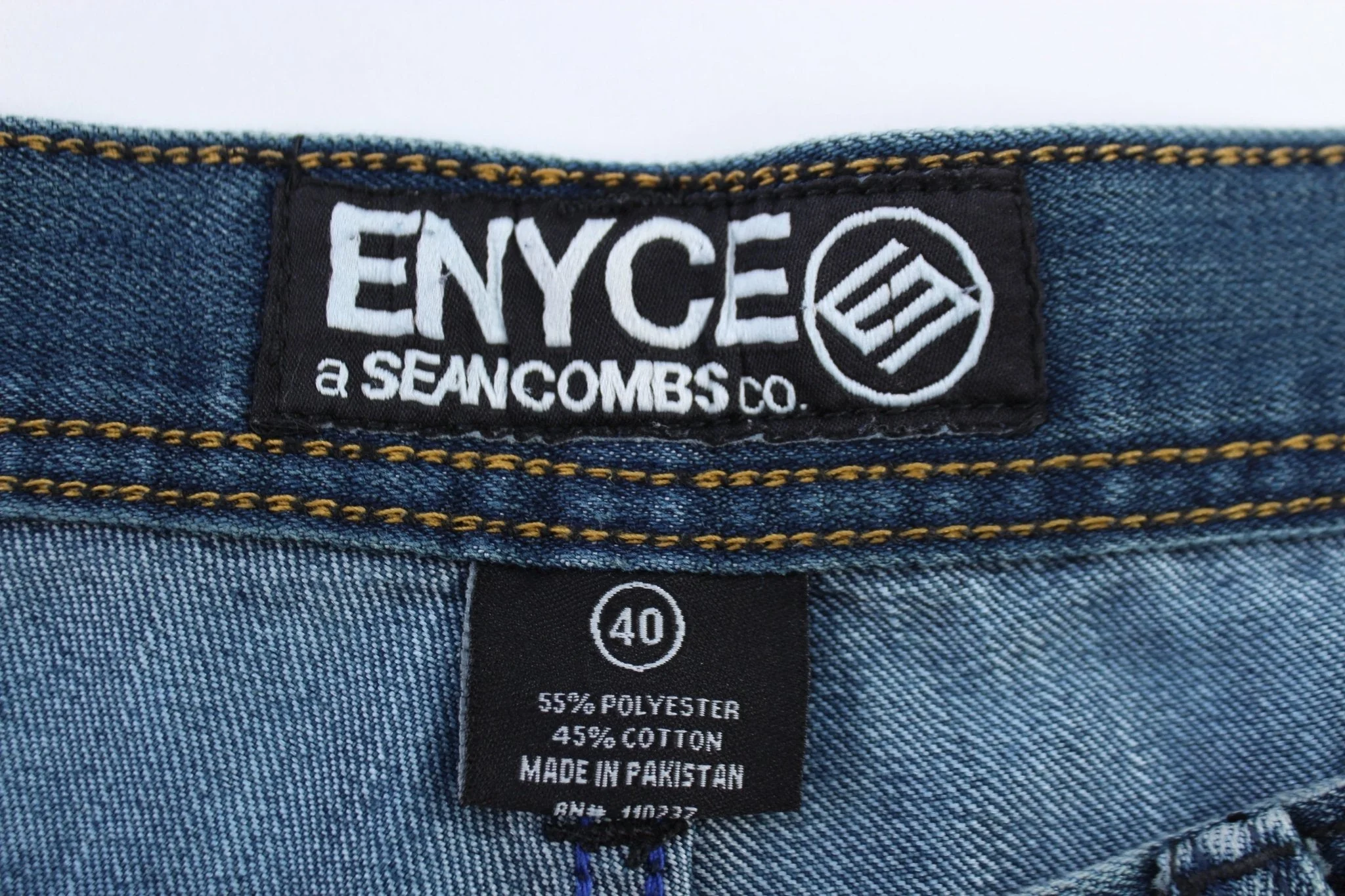 Enyce Dark Wash Denim Shorts - Image 4