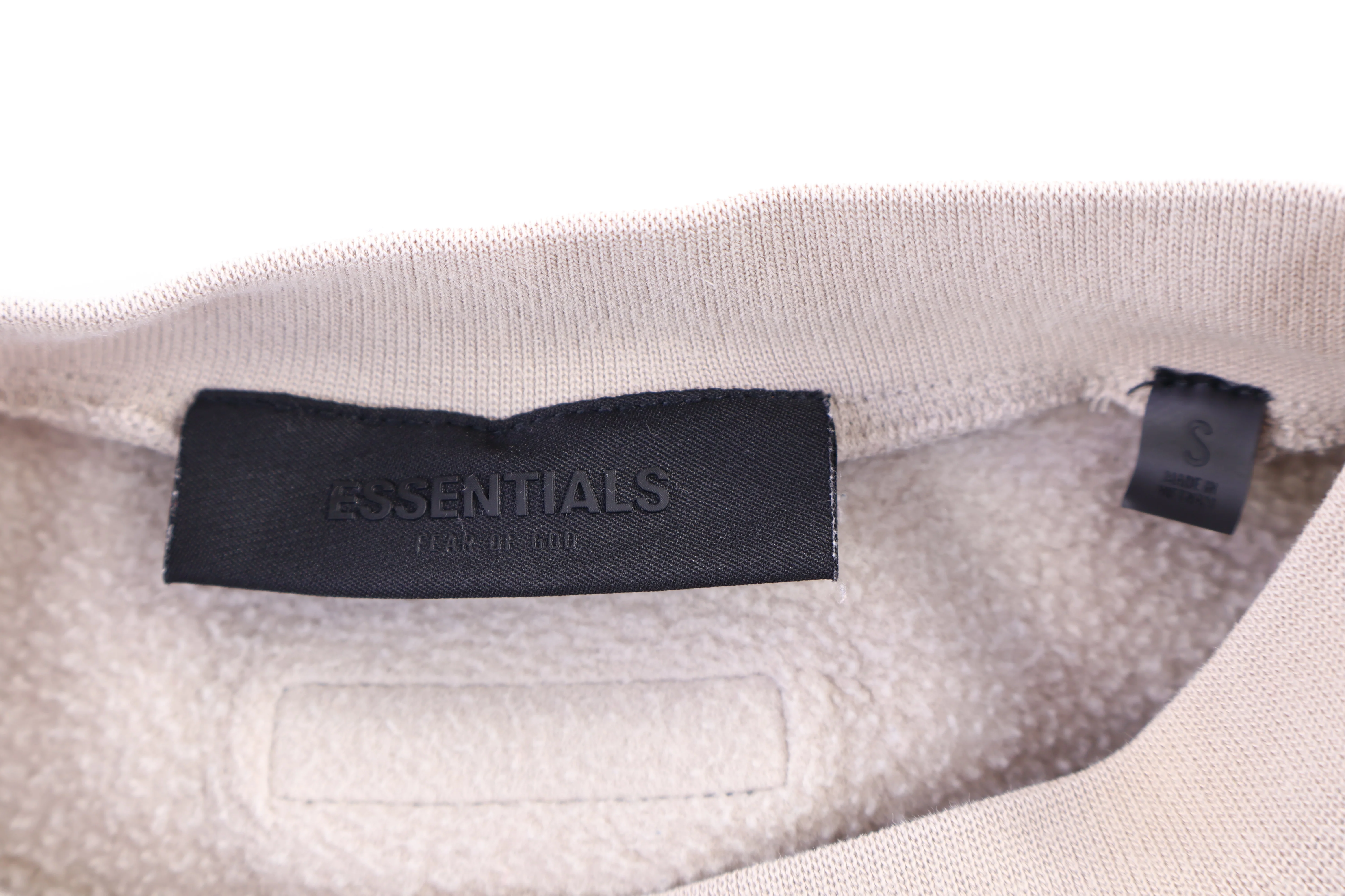 Essentials Tan Pullover Sweater - Image 4
