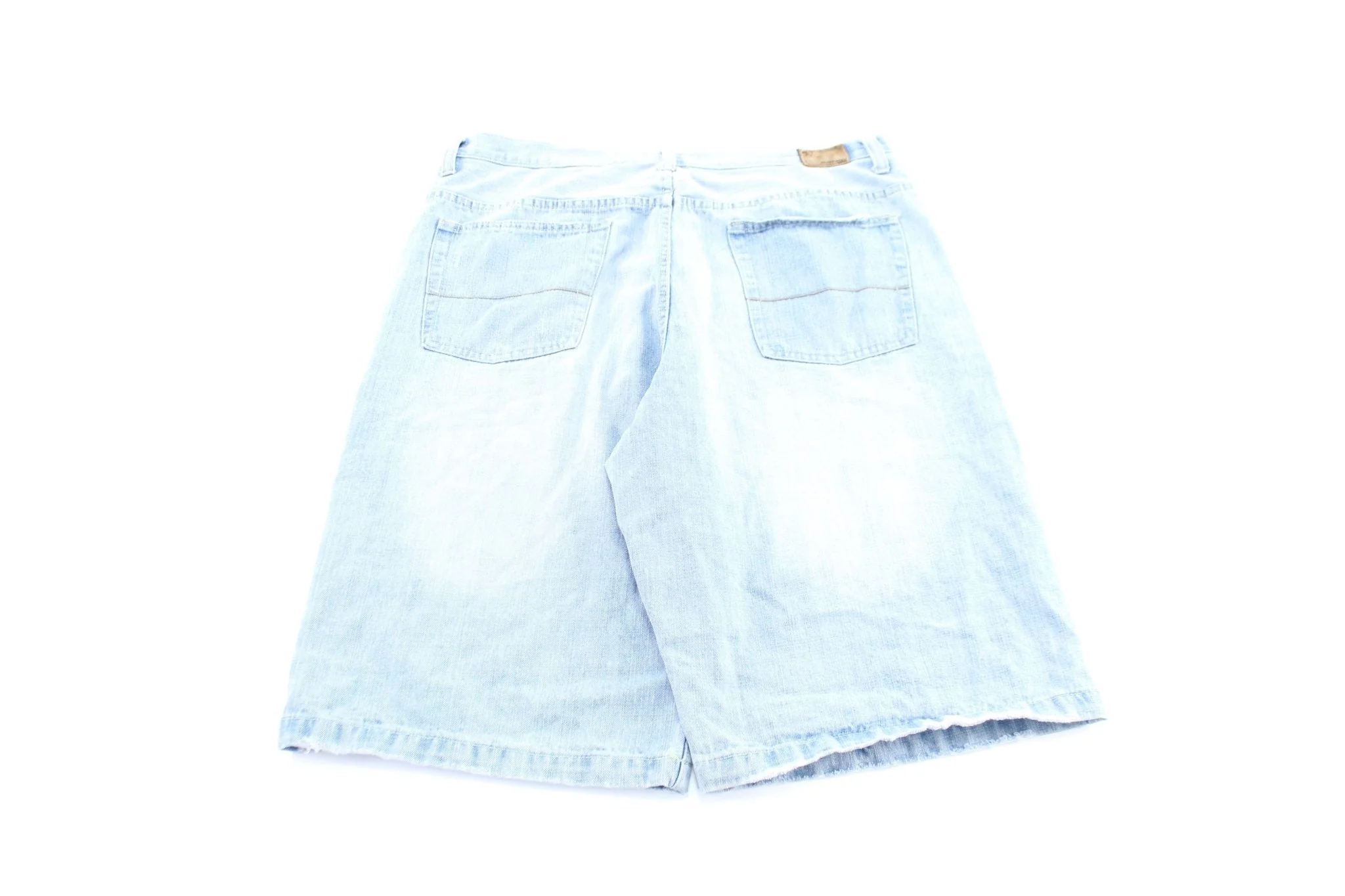 FlyPaper Light Wash Denim Shorts - Image 2