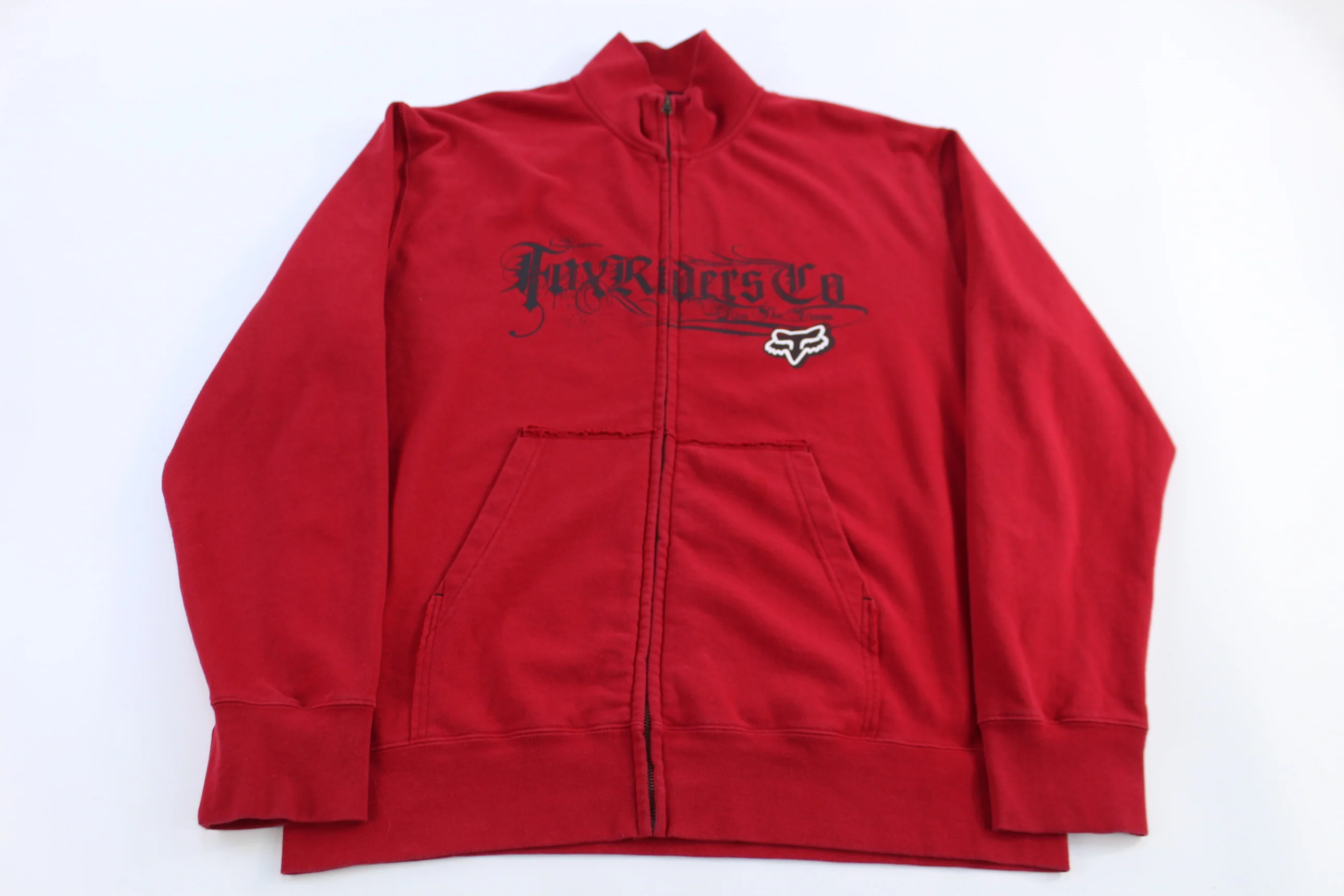 Fox Racing Red Full Zip Jacket